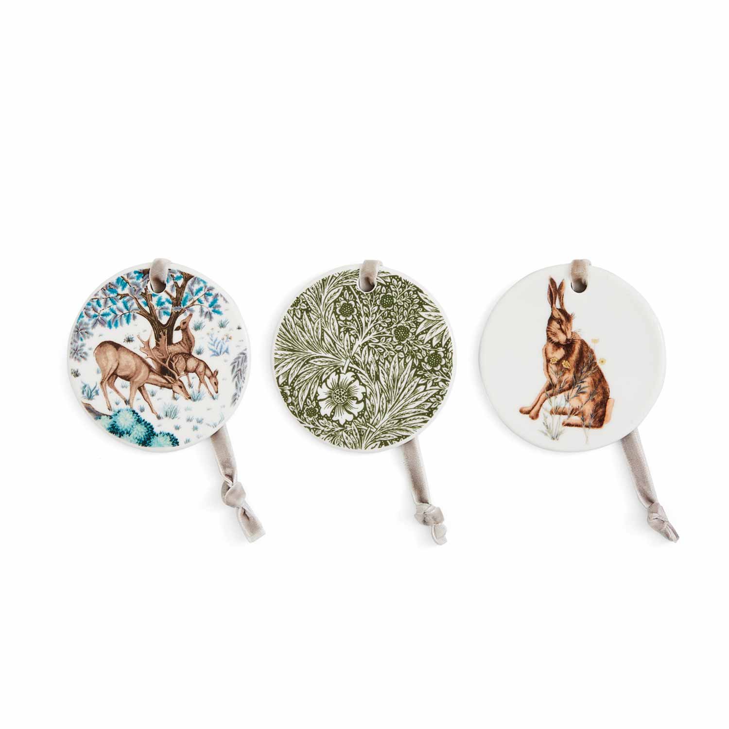Christmas Decorations S/3 - Wightwick 7cm Boxed Set