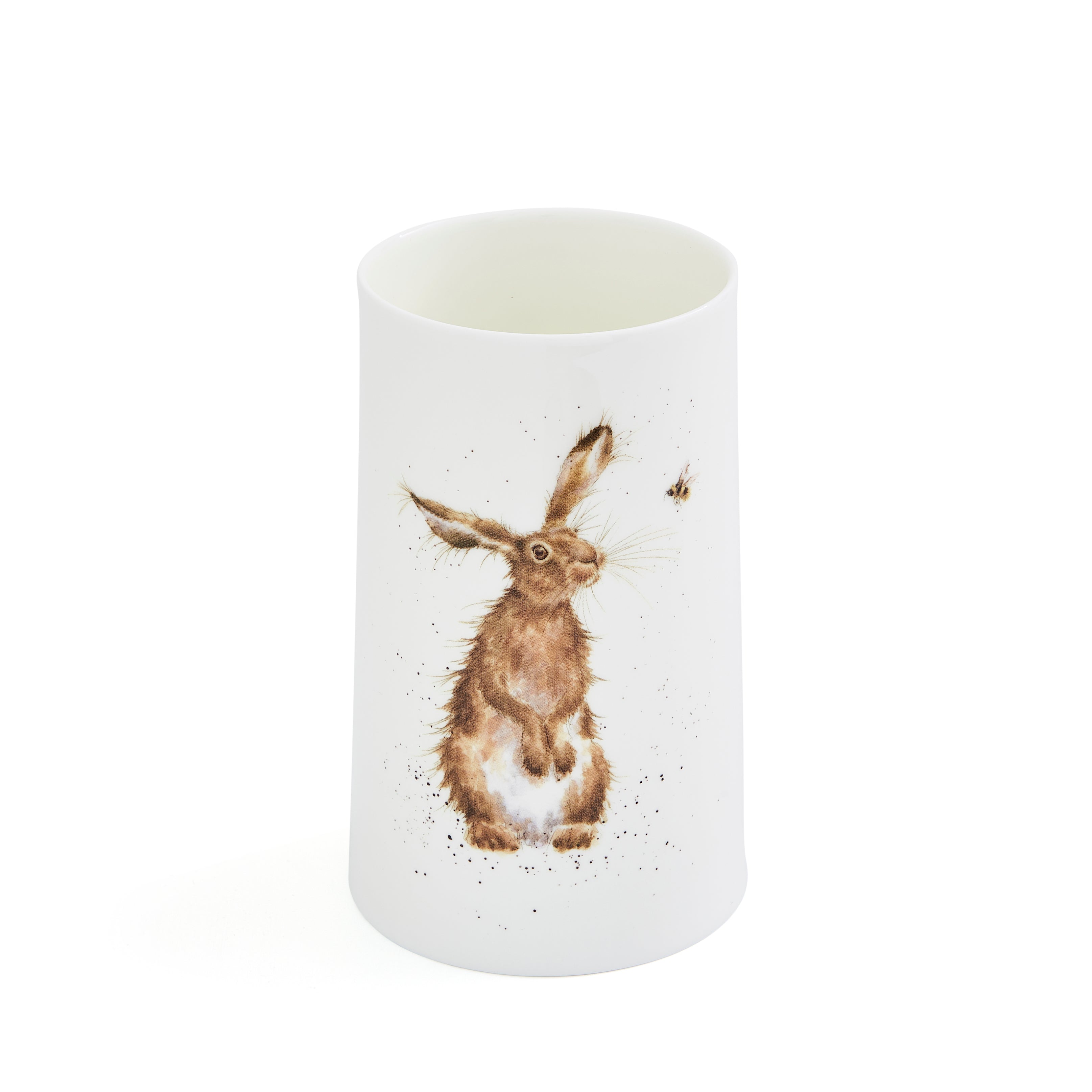 Wrendale Designs Vase (Hare & Bee) 17cm Single