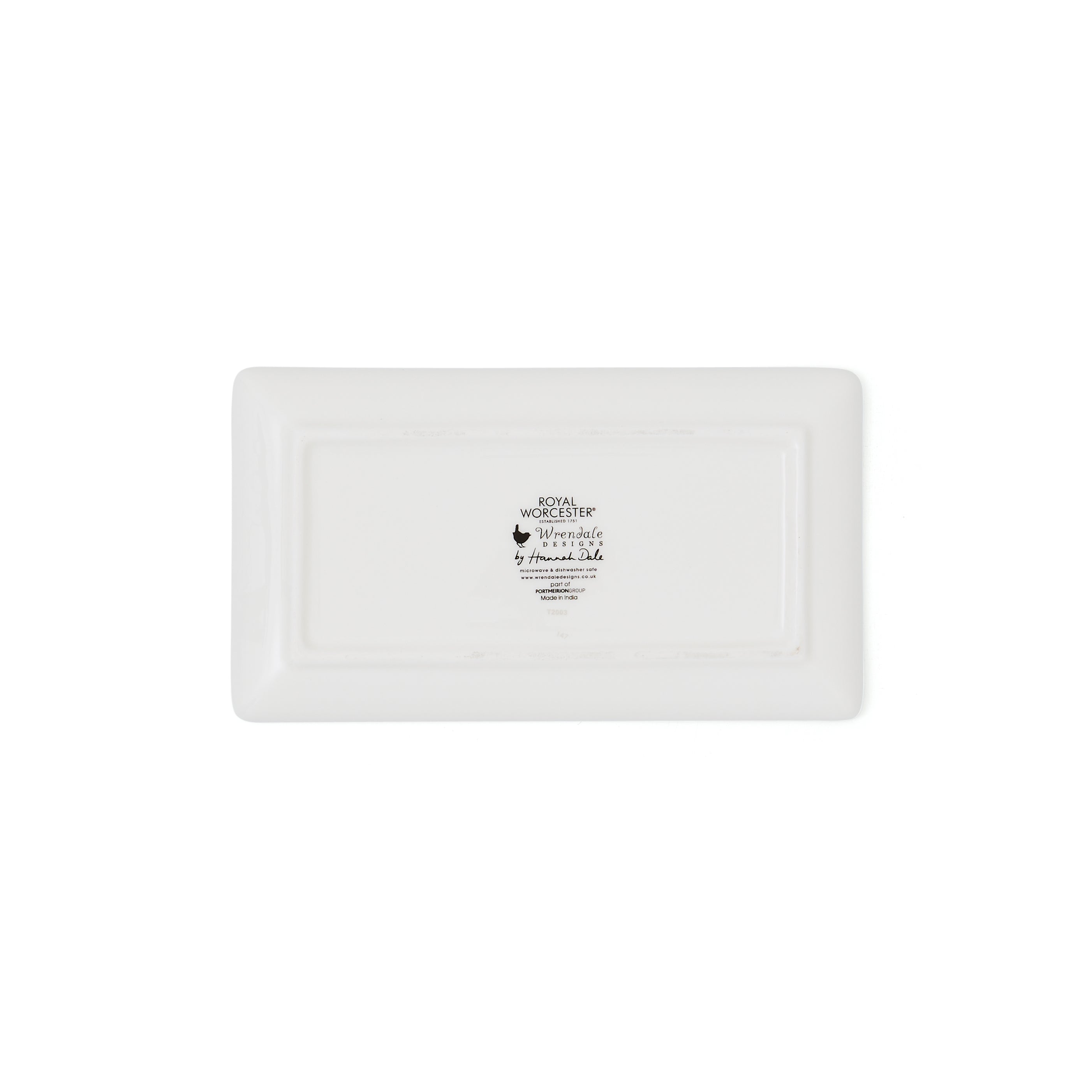 Wrendale Designs Rectangular Tray (Rabbits) 20cm Single