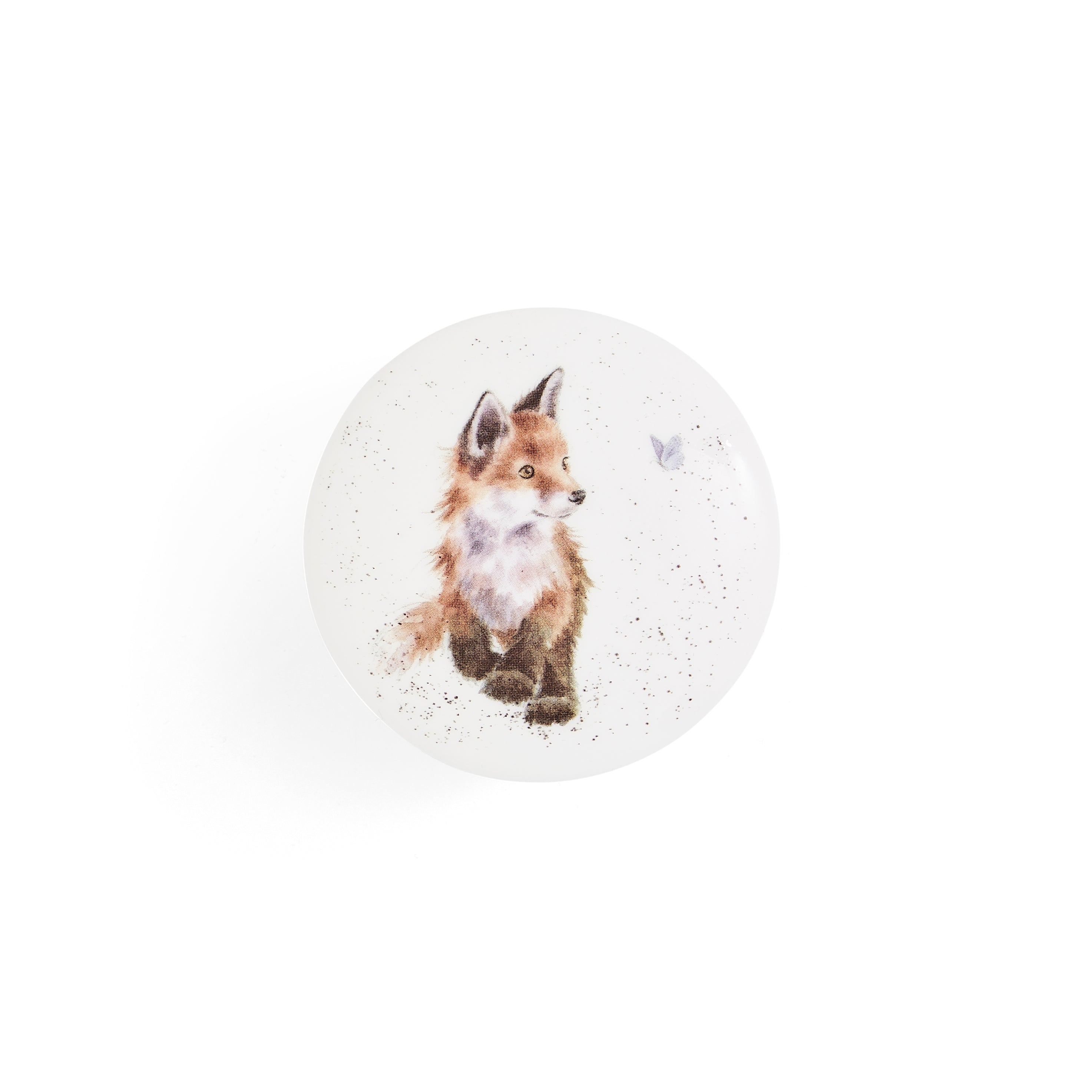 Wrendale Designs Lidded Box (Fox) 8.5cm Single