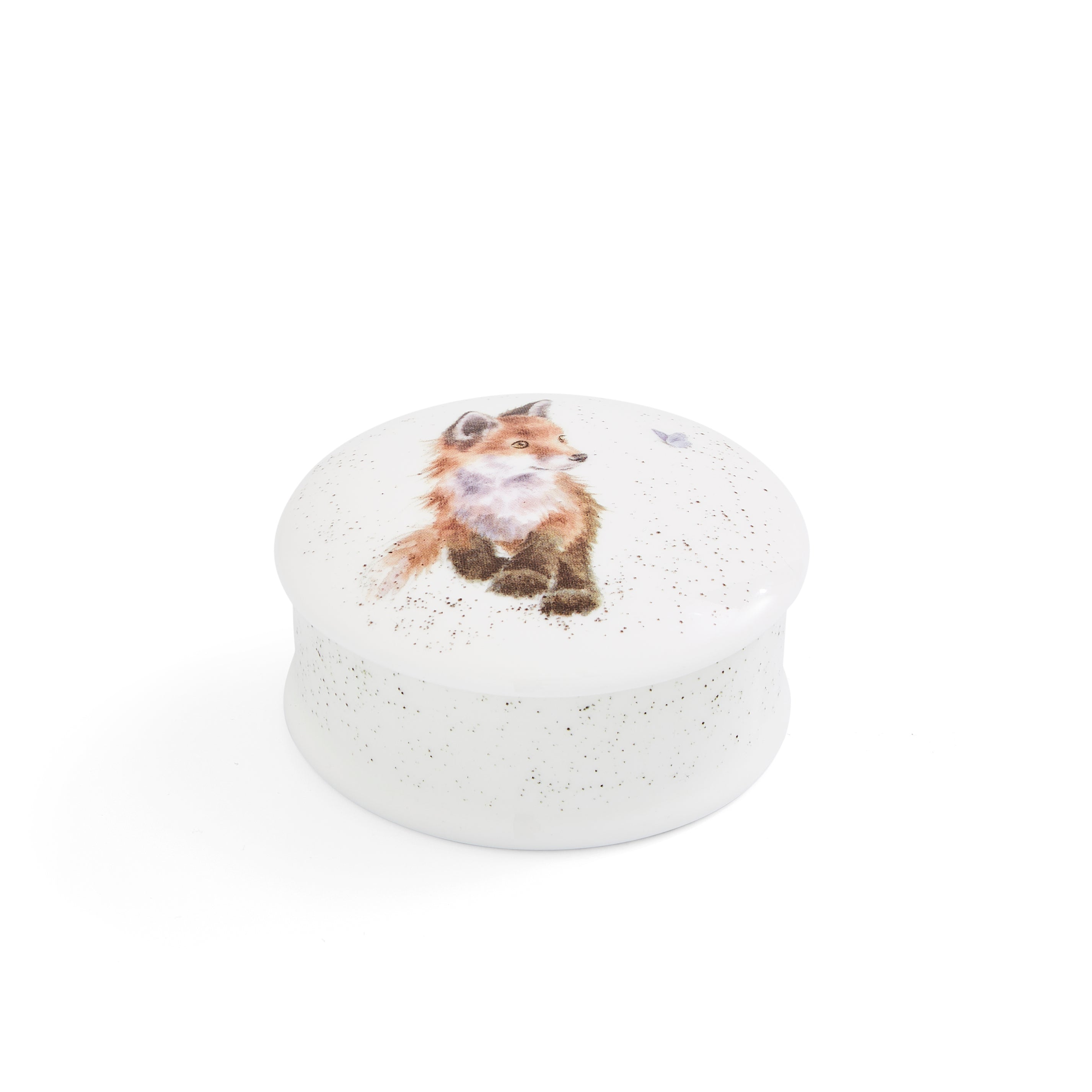 Wrendale Designs Lidded Box (Fox) 8.5cm Single