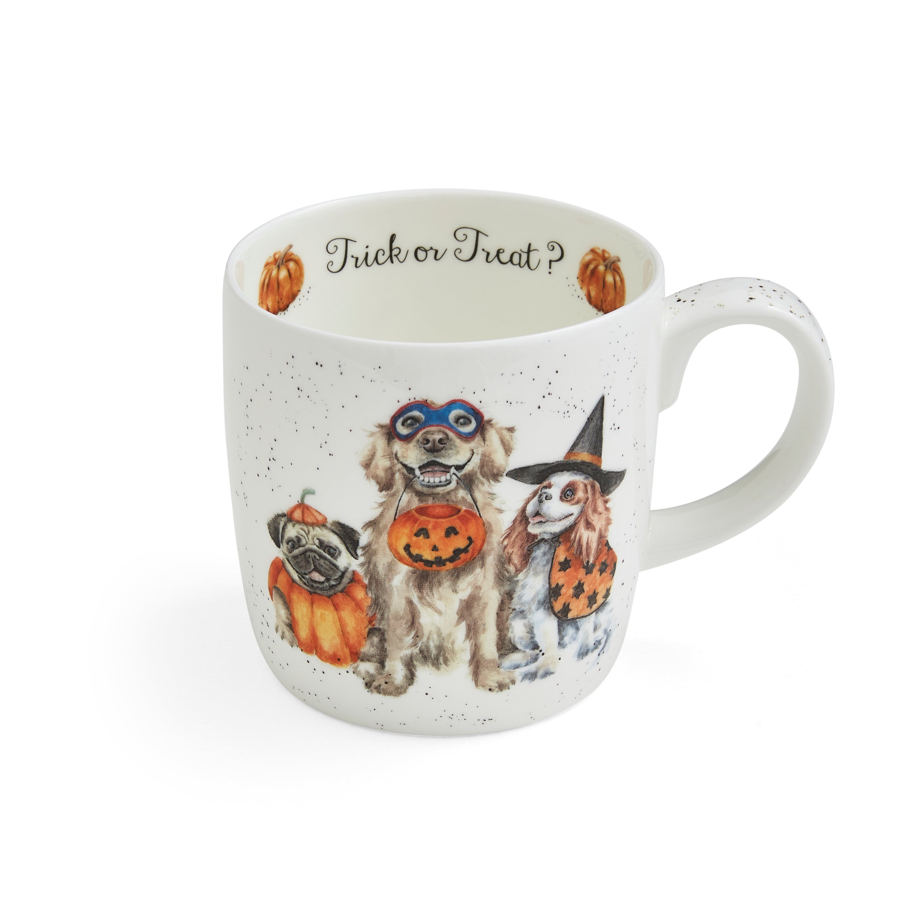 Mug - Halloween Trick or Treat (Dogs) 
**REINTRODUCTION** 0.40L Set of 4