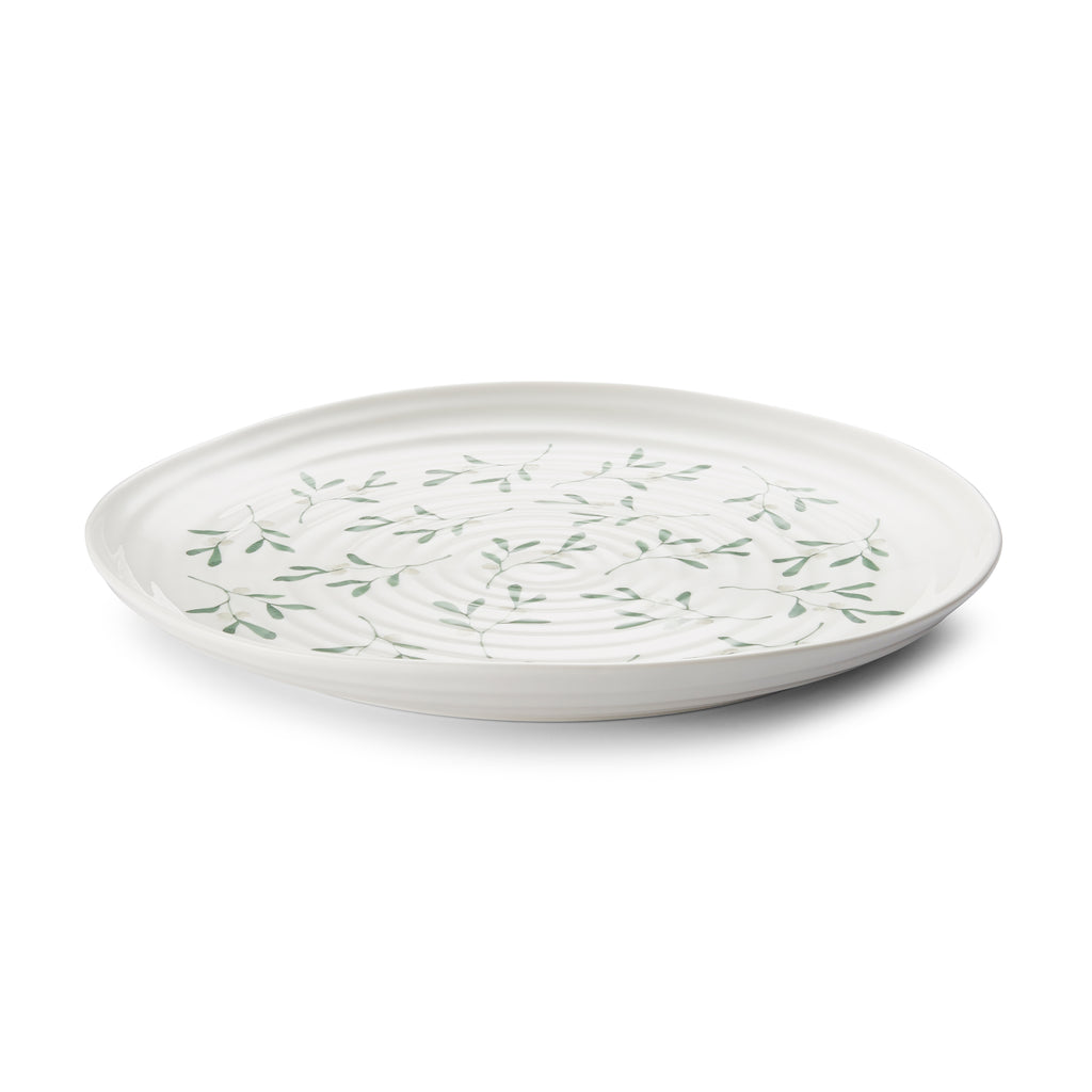 Sophie Conran for Portmeirion Mistletoe  Round Platter 30cm Single