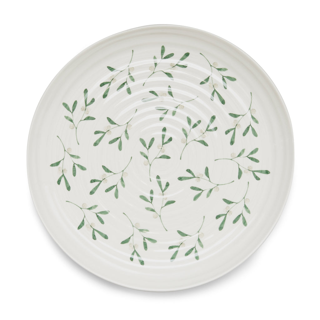 Sophie Conran for Portmeirion Mistletoe  Round Platter 30cm Single