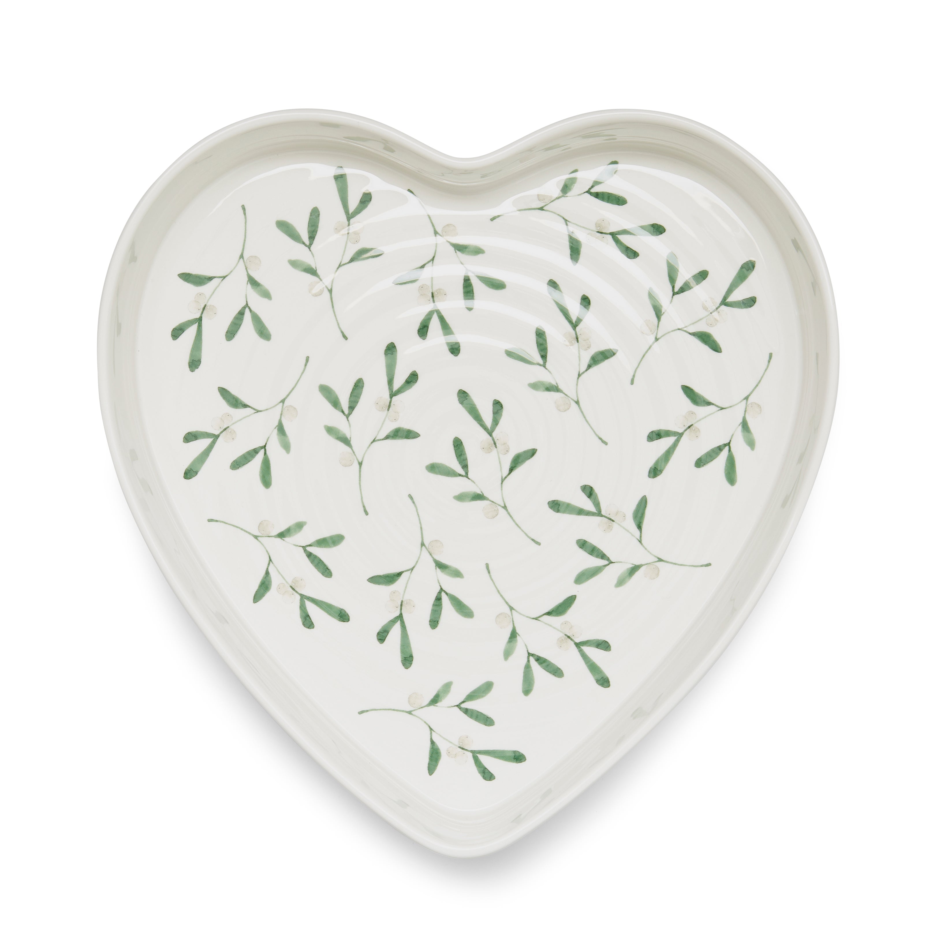 Sophie Conran for Portmeirion Mistletoe Heart Baking Dish 25cm Single