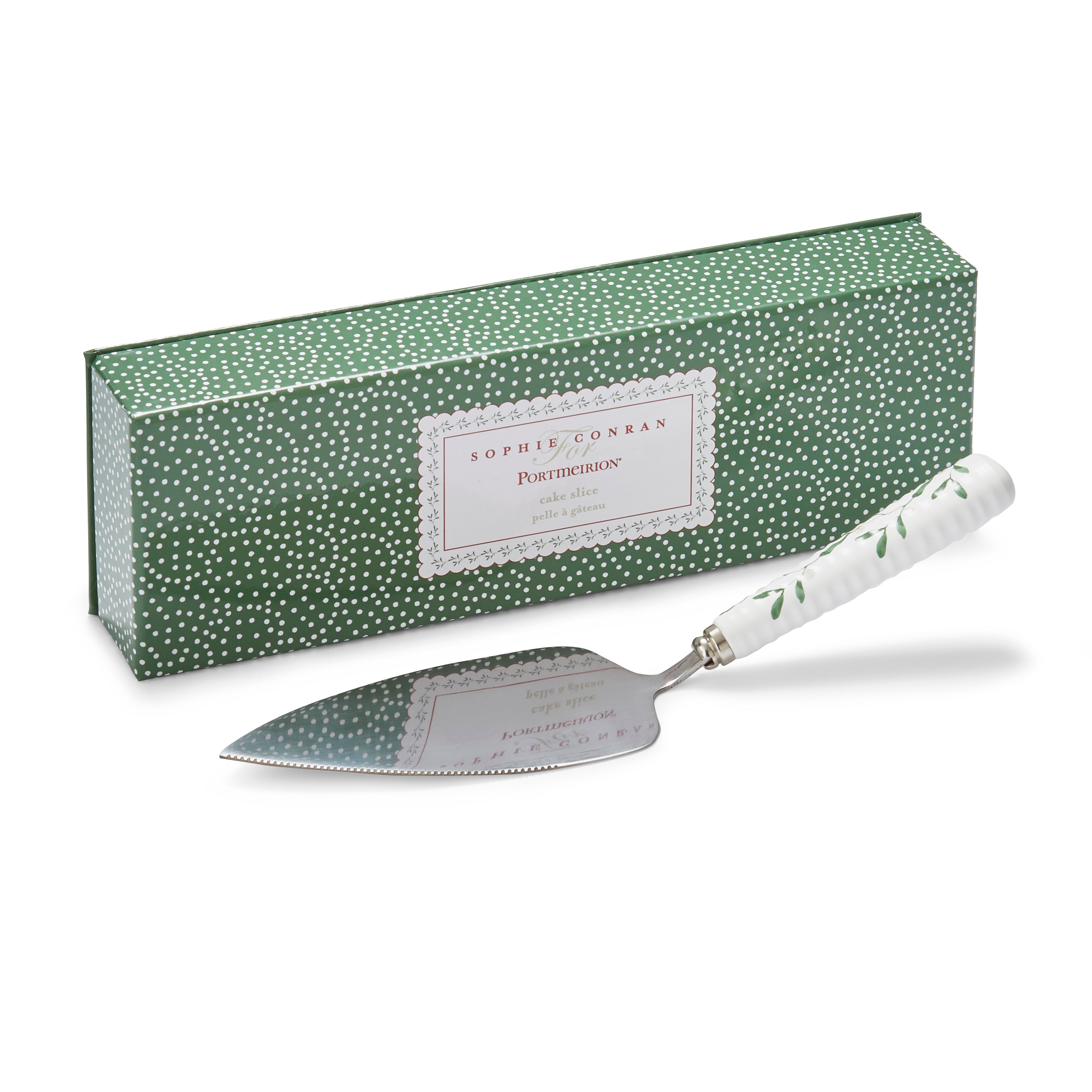 Sophie Conran for Portmeirion Mistletoe Cake Server 25cm Single