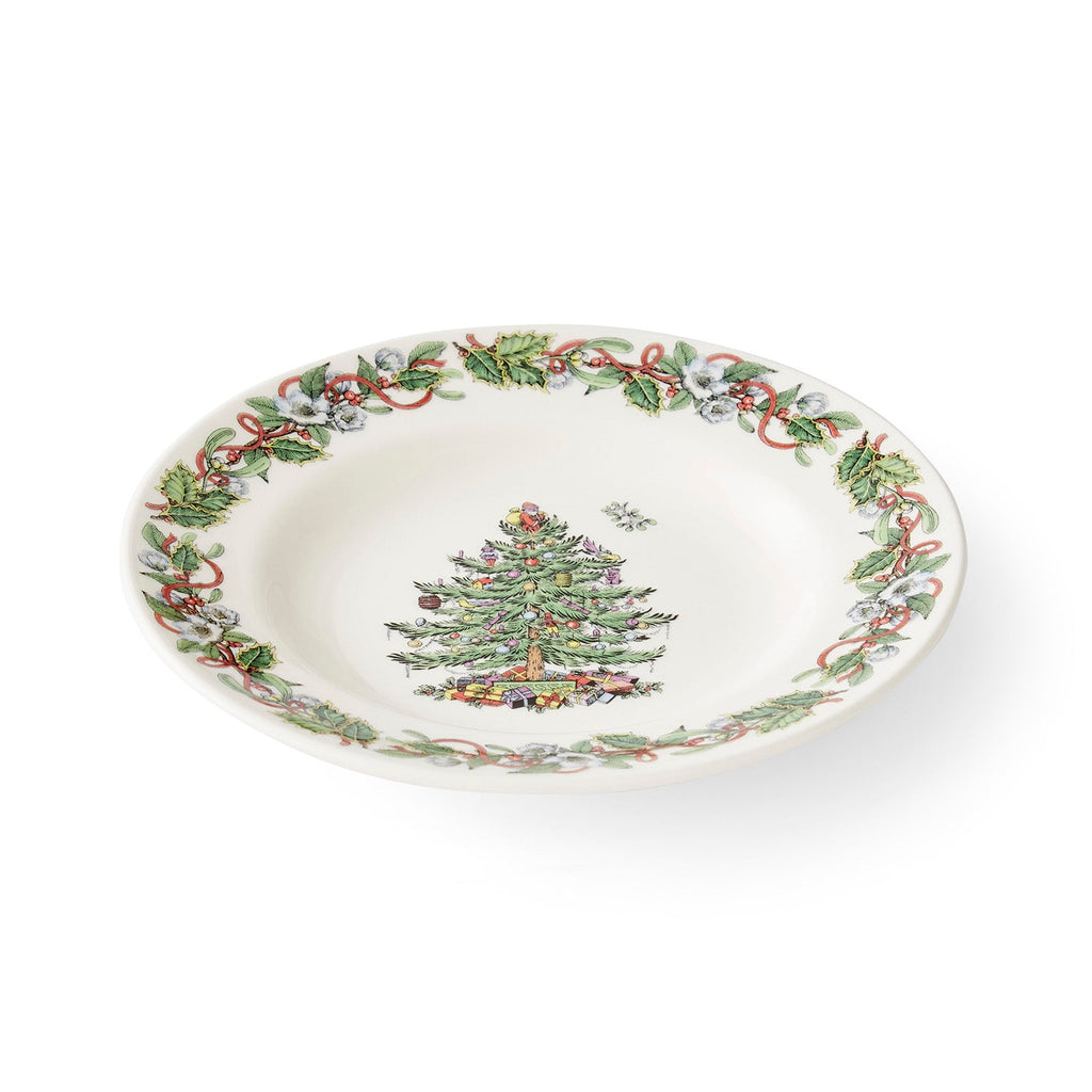 Spode Christmas Tree Wreath Side Plate 20cm Set of 4