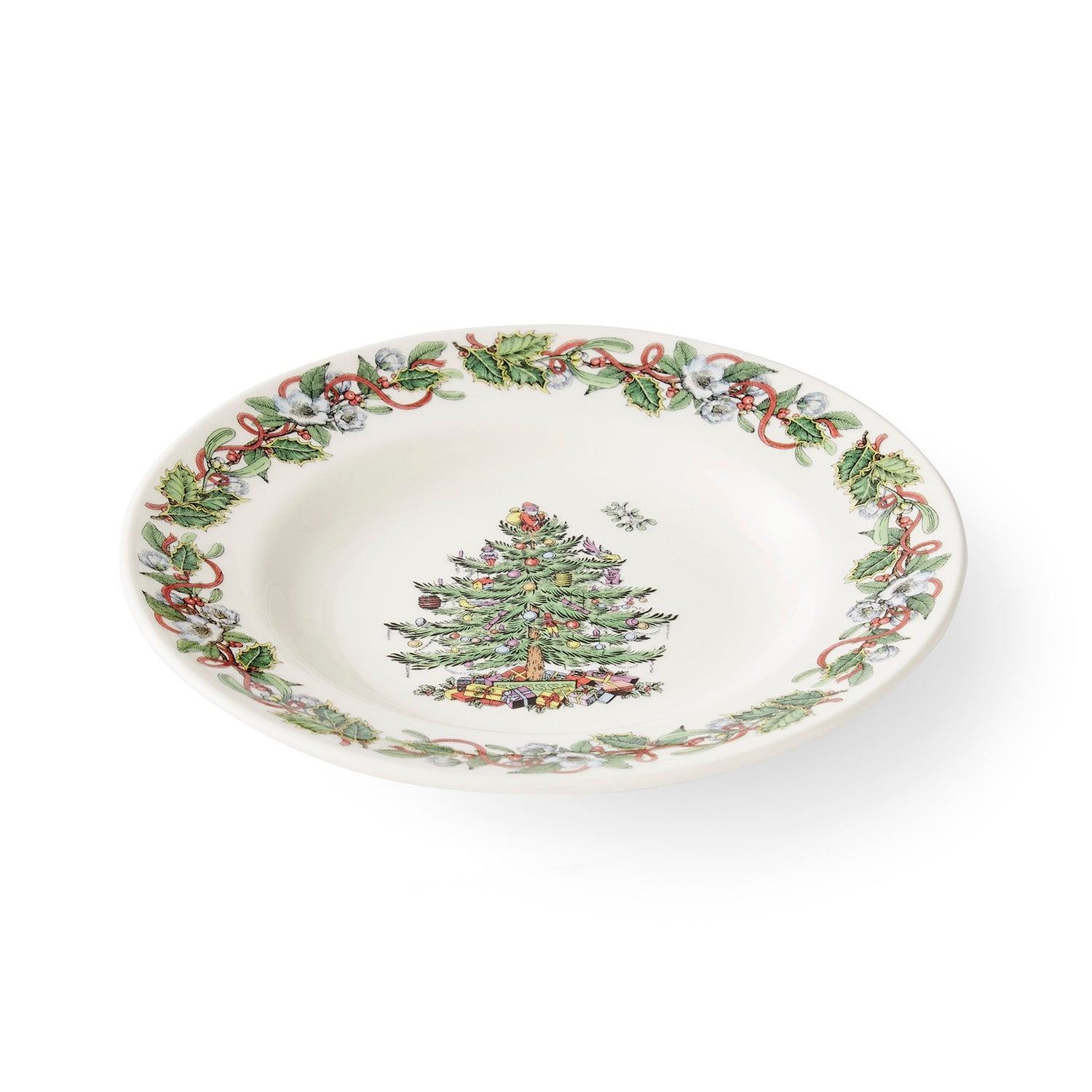 Spode Christmas Tree Wreath Side Plate 20cm Set of 4