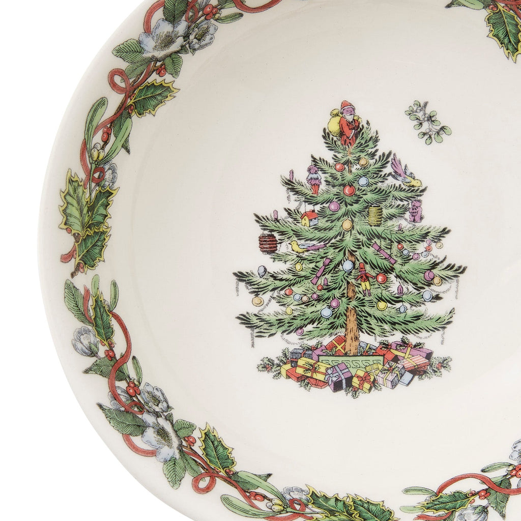 Christmas Tree Wreath   Small Cereal Bowls