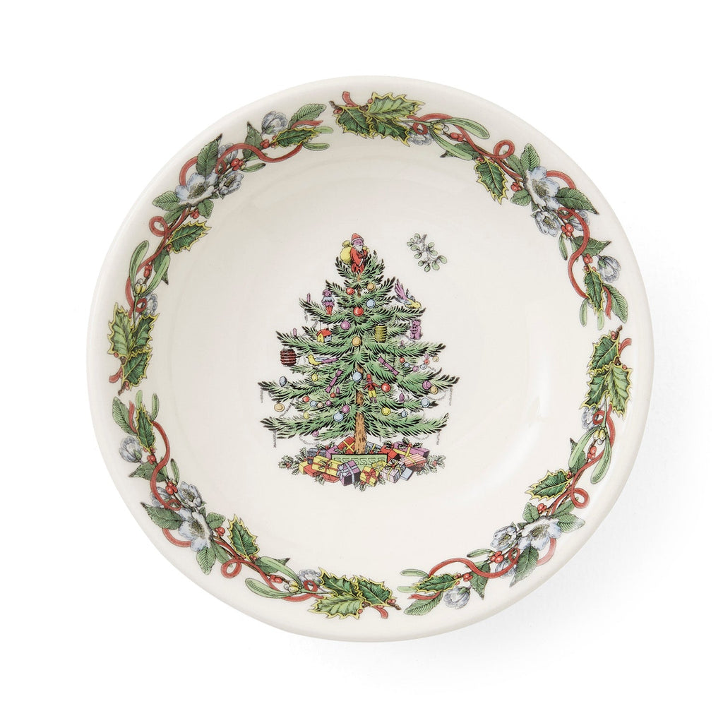 Christmas Tree Wreath   Small Cereal Bowls
