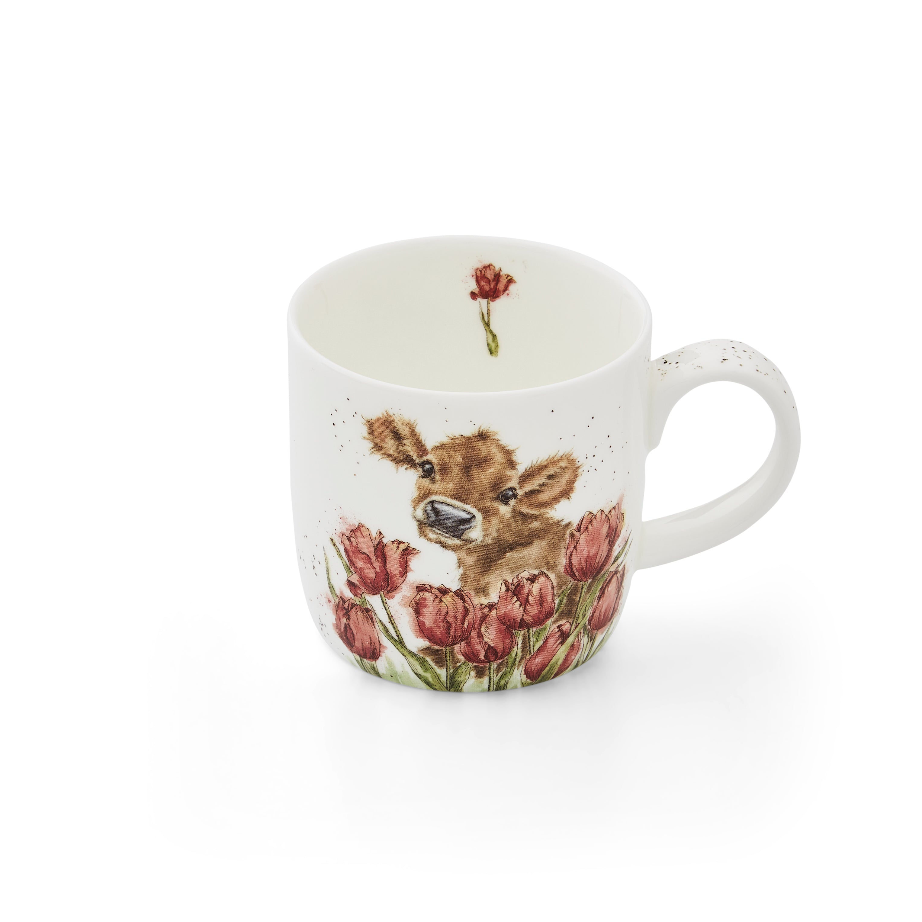 Royal Worcester Wrendale Designs Bessie (Cow) 0.31L Set of 6