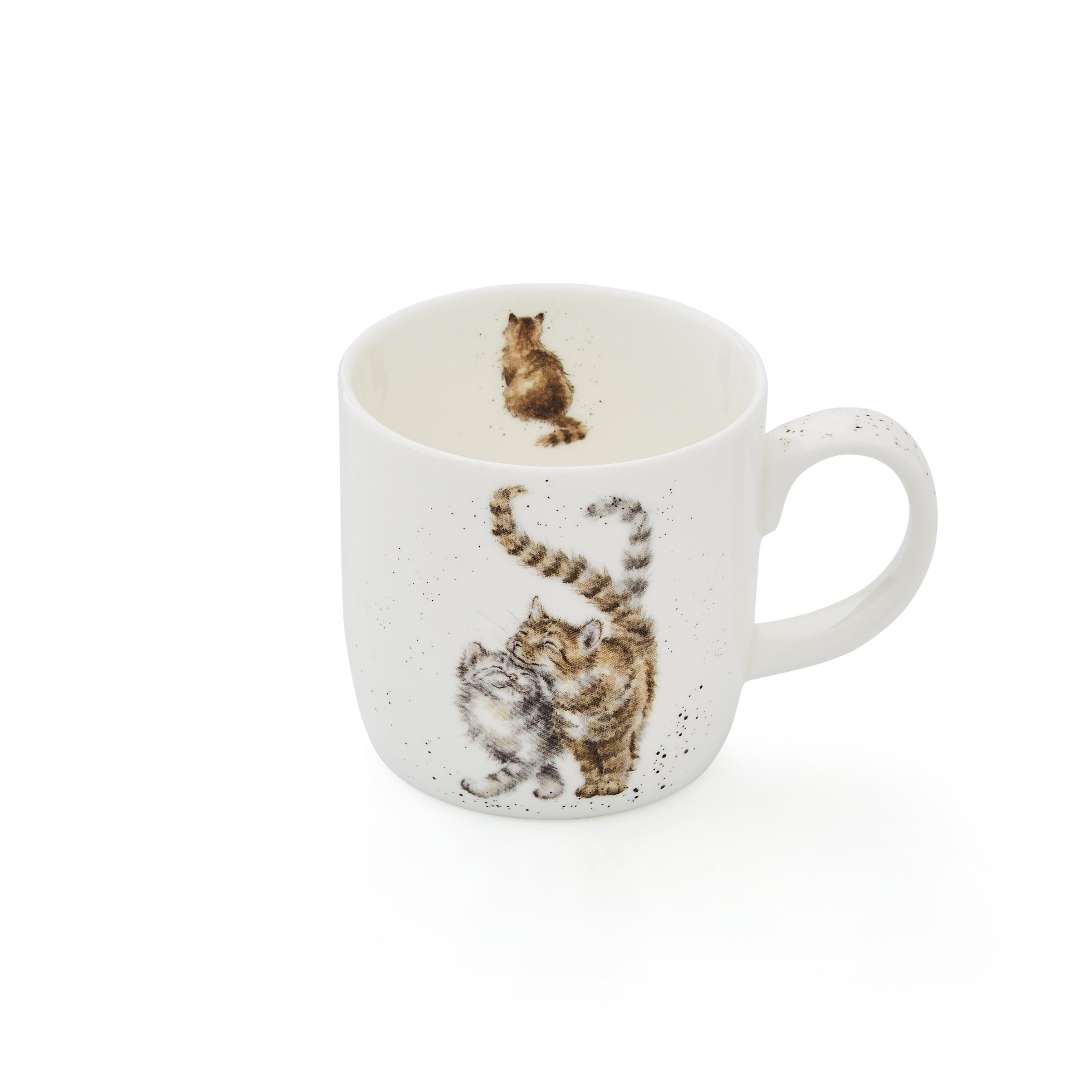 Royal Worcester Wrendale Designs Feline Good (Cat) 0.31L Set of 6
