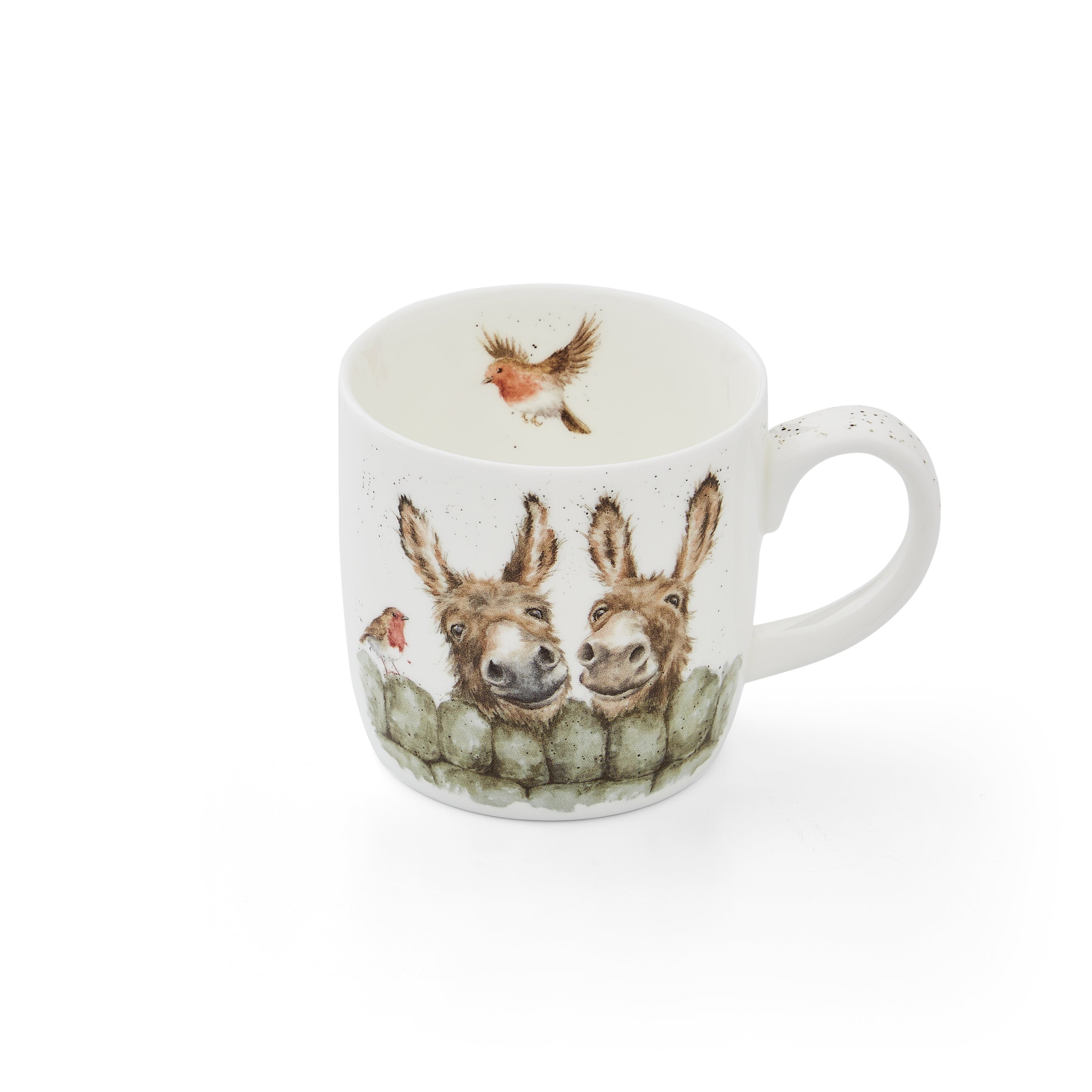 Royal Worcester Wrendale Designs Hee Haw (Donkey) 0.31L Set of 6
