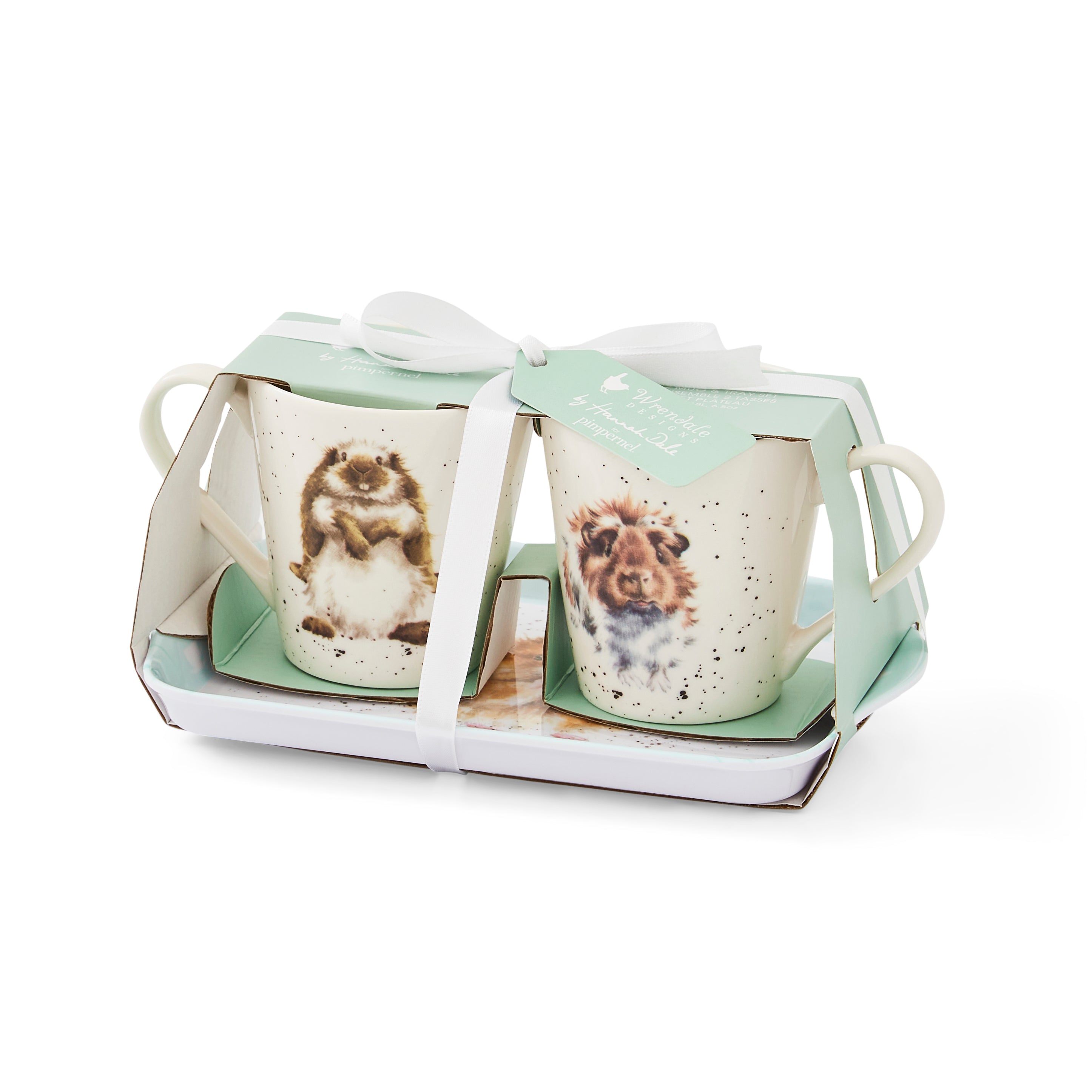 Wrendale Designs Mug & Tray Set - Diet Starts Tomorrow (Hamster) Mug 0.18L 
Tray 21 x 14cm Single