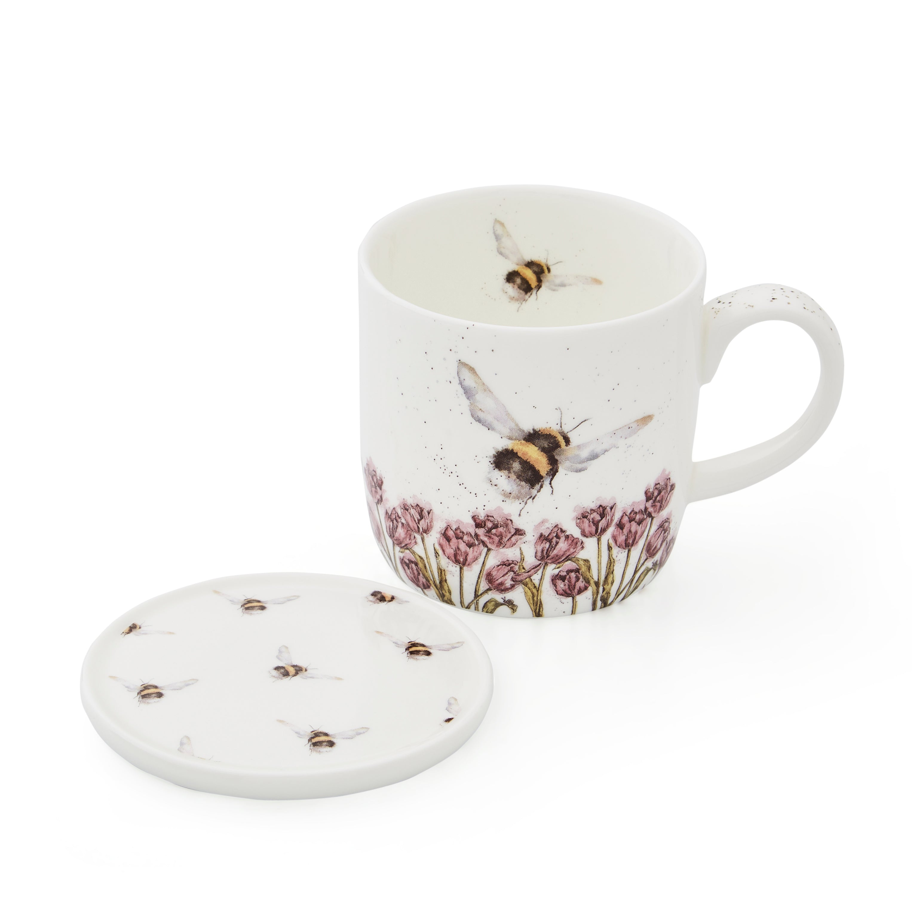 The Bee Collection Mug & Coaster Set - Flight of the Bumblebee Mug 0.31L
Coaster 9.5cm Boxed Set