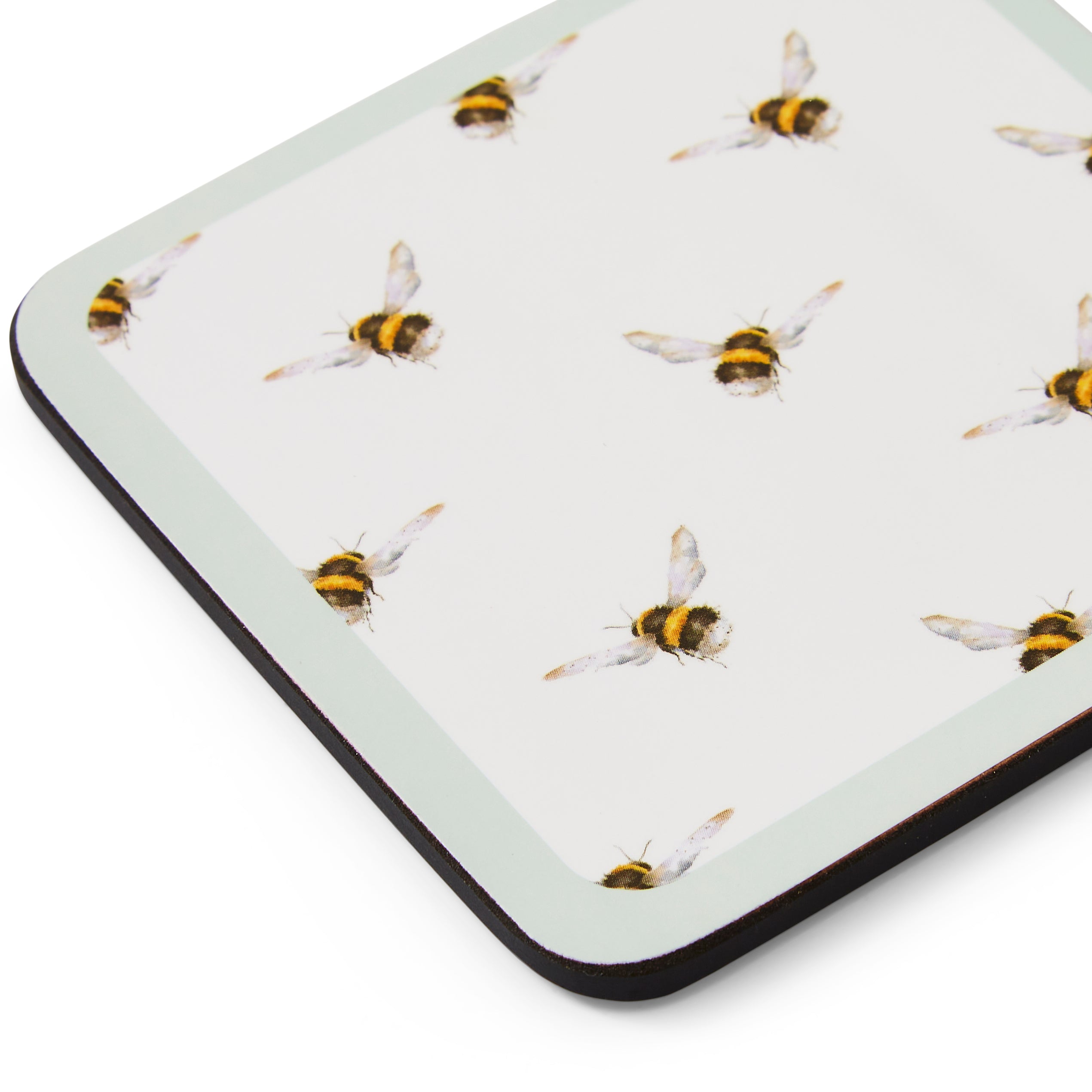 The Bee Collection Coasters - Set of 6 (Bee) 10.5 x 10.5cm Boxed Set