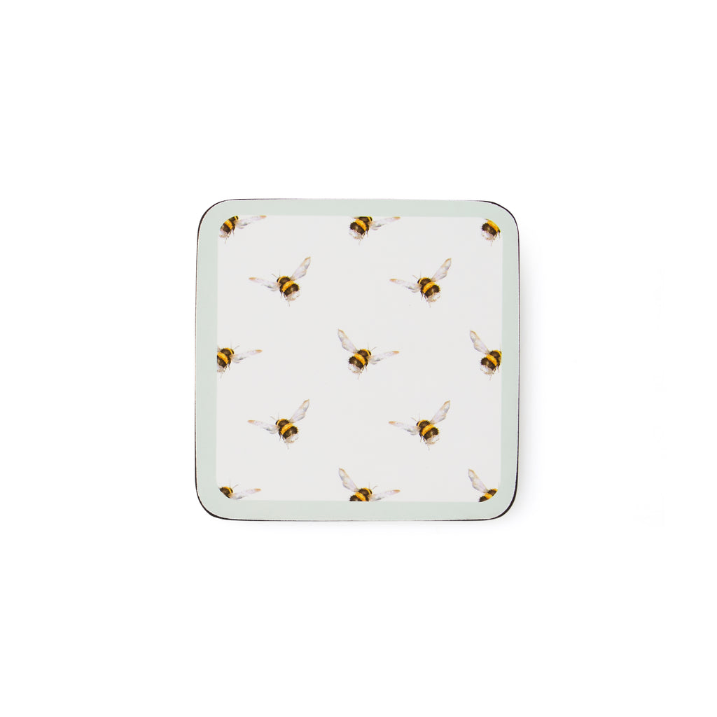 The Bee Collection Coasters - Set of 6 (Bee) 10.5 x 10.5cm Boxed Set