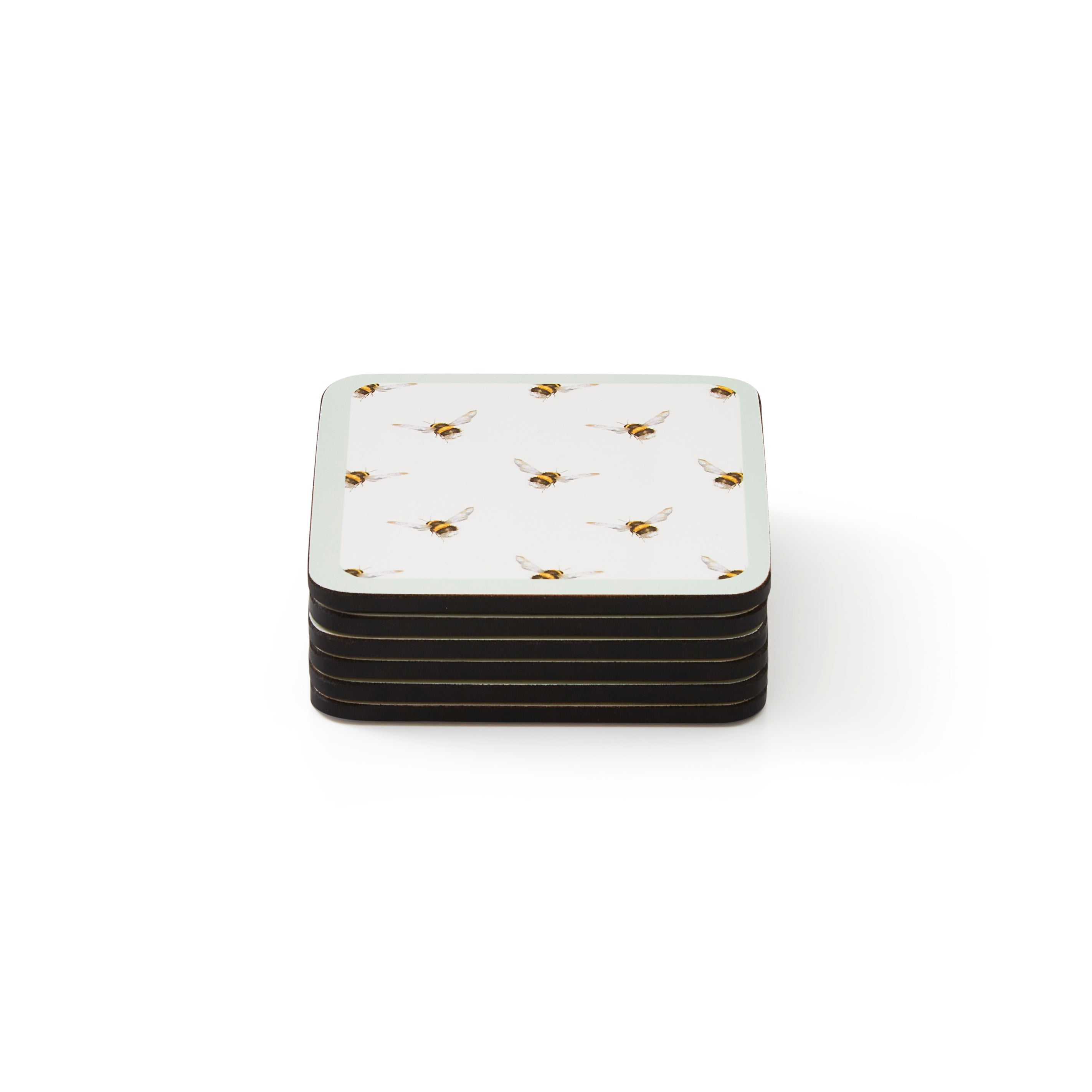 The Bee Collection Coasters - Set of 6 (Bee) 10.5 x 10.5cm Boxed Set