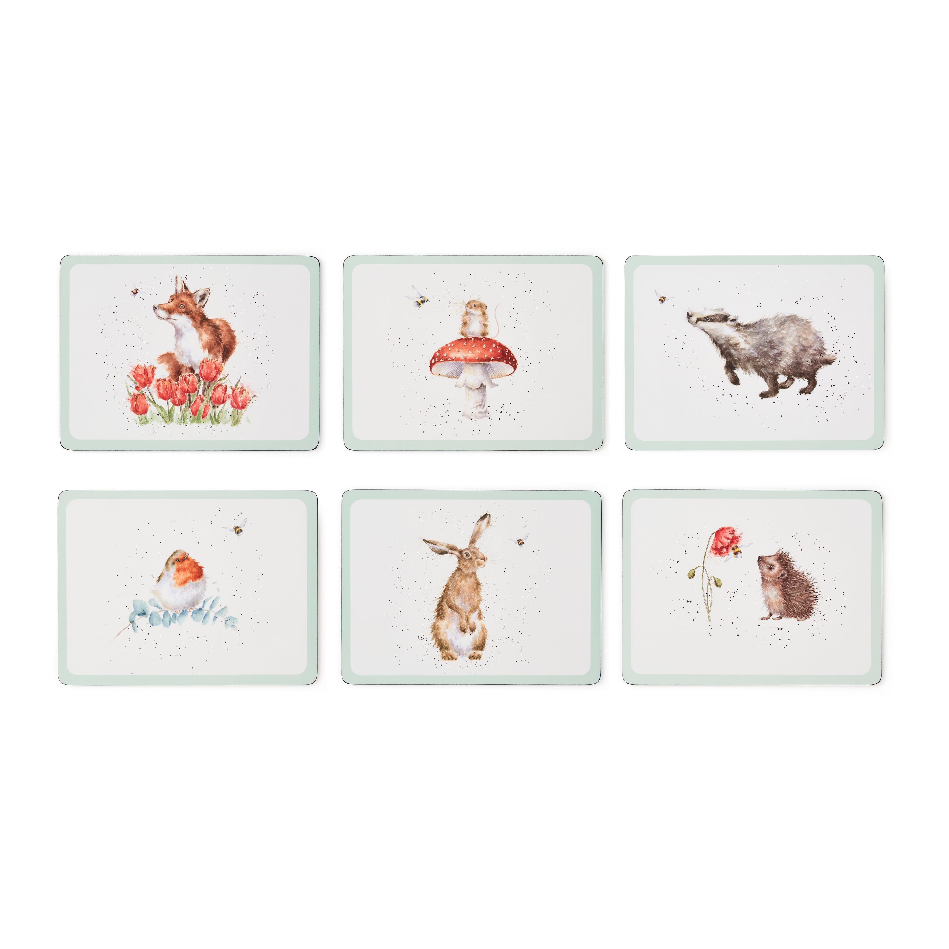 The Bee Collection Placemat - Set of 6 (Bee) 30.5 x 23cm Boxed Set