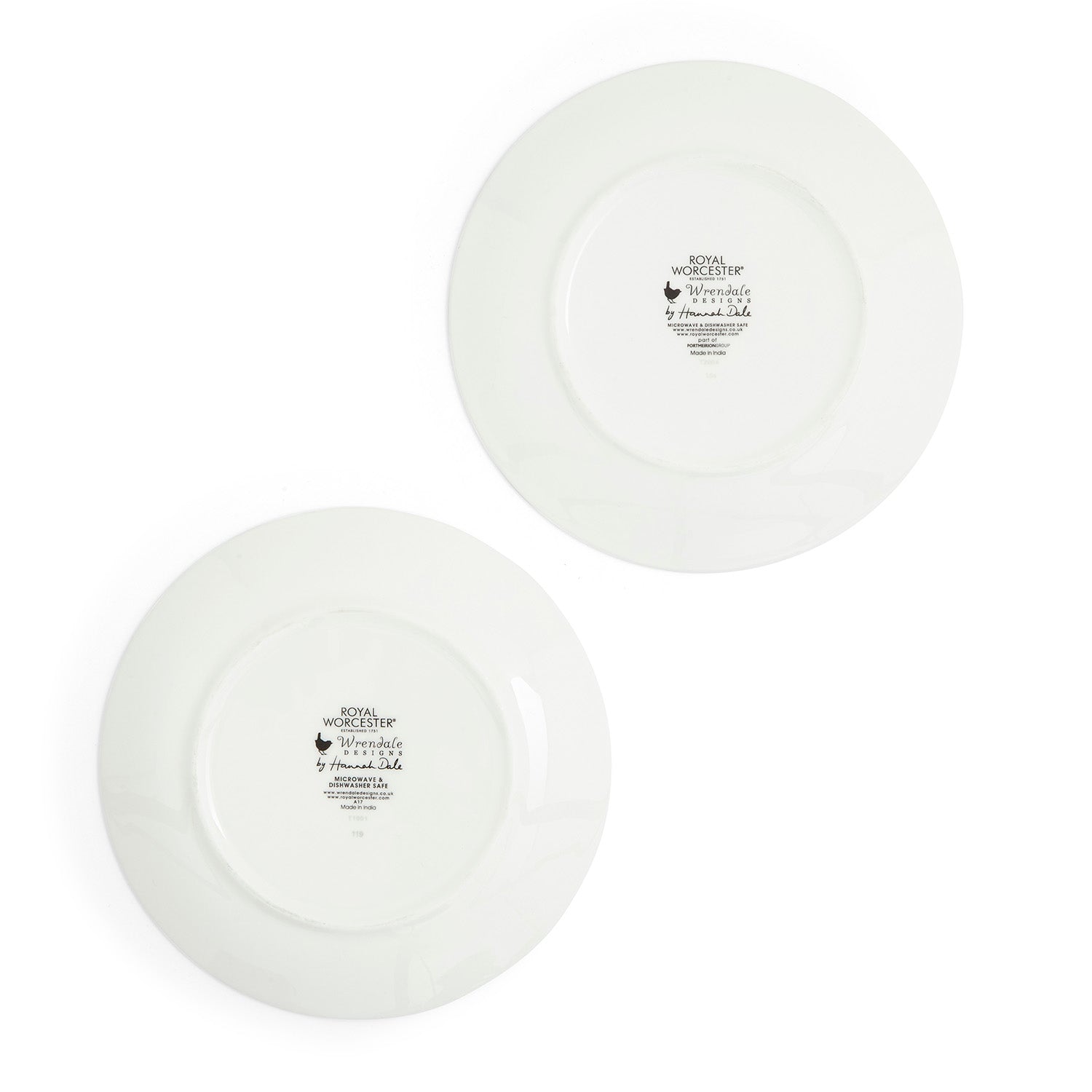 The Easter Collection Coupe Plates - Set of 2 (Bunny & Duckling) 16.5cm Boxed Set