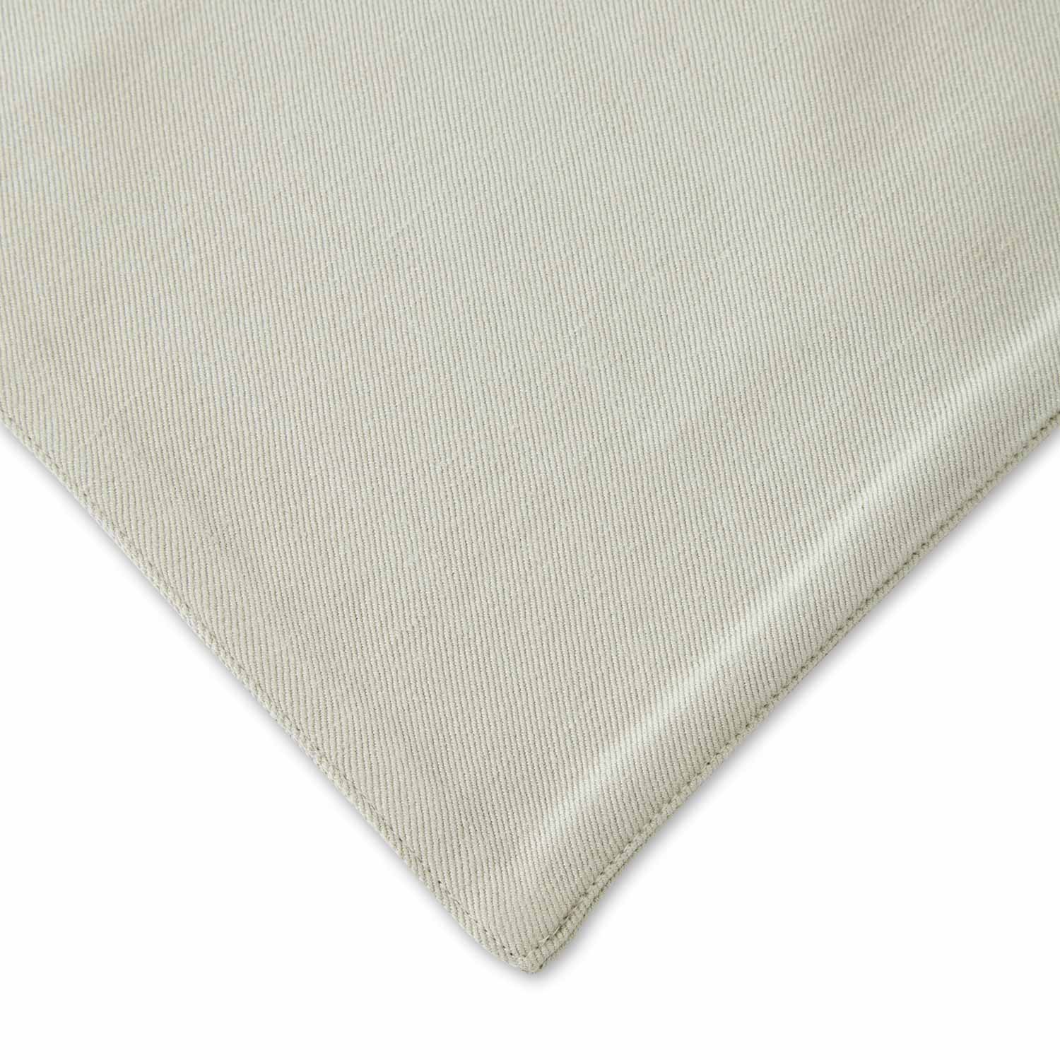 Lavandula Textile Placemat S/2 - Dove Grey 43 x 32cm Banded Set