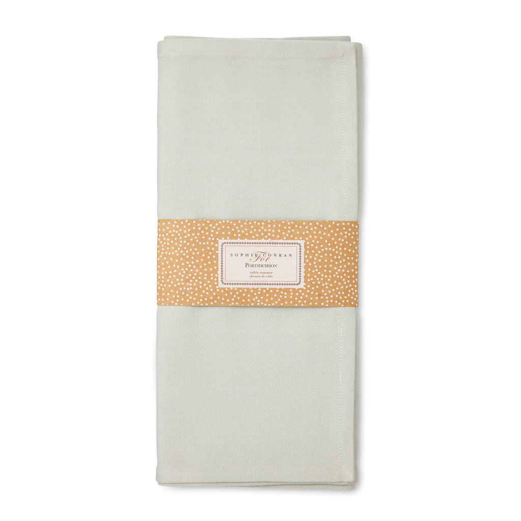 Lavandula Table Runner - Dove Grey 200 x 35cm Single