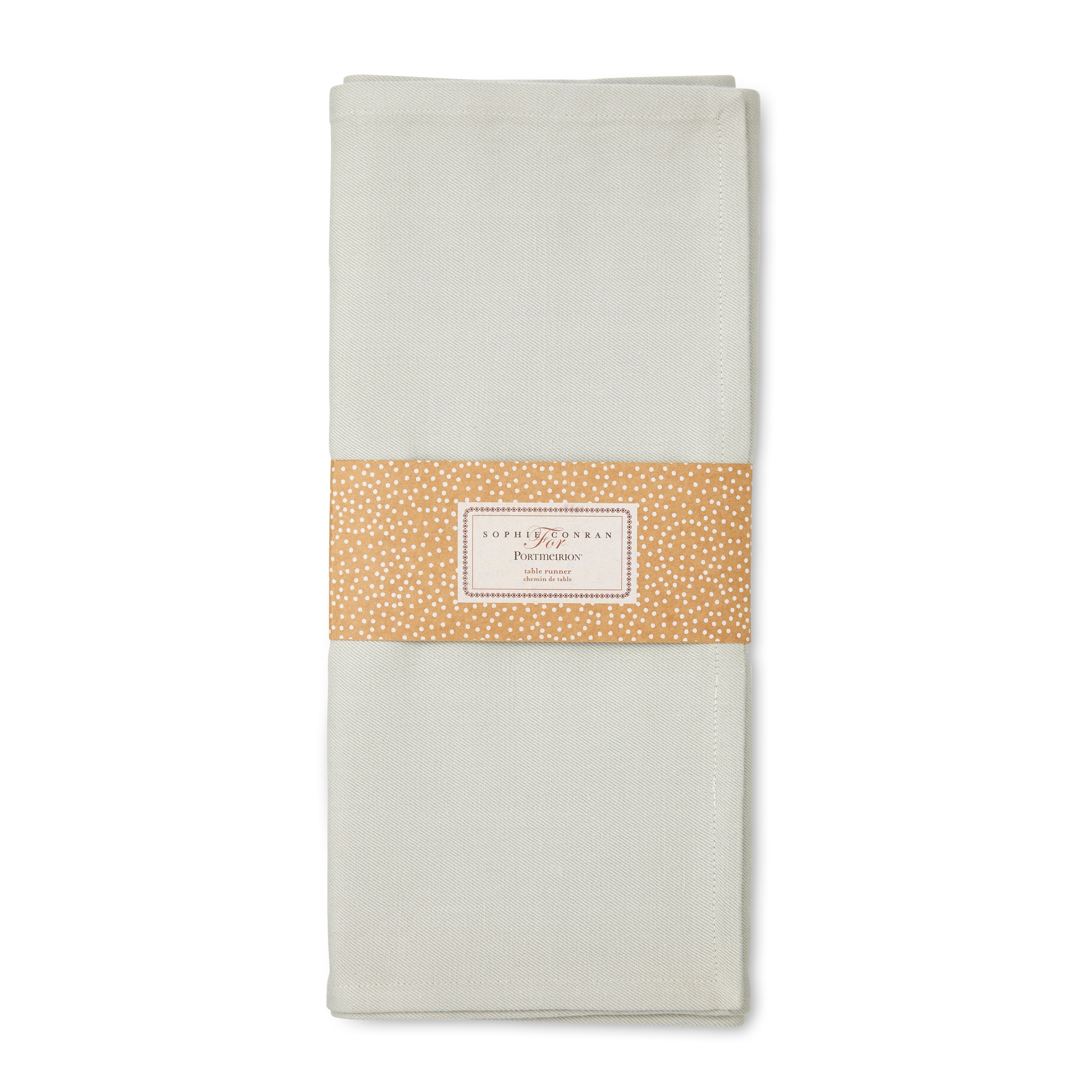 Lavandula Table Runner - Dove Grey 200 x 35cm Single