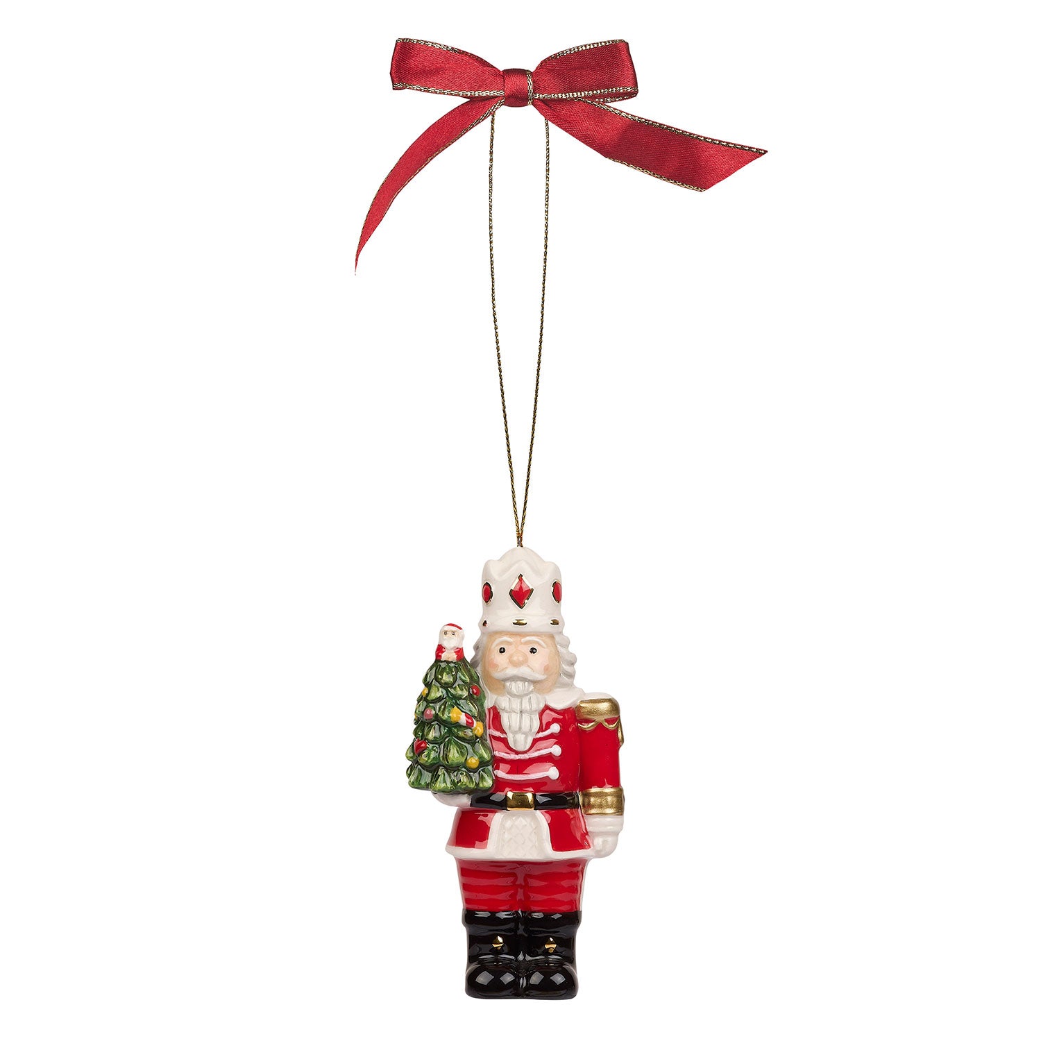 Nutcracker with Tree Ornament