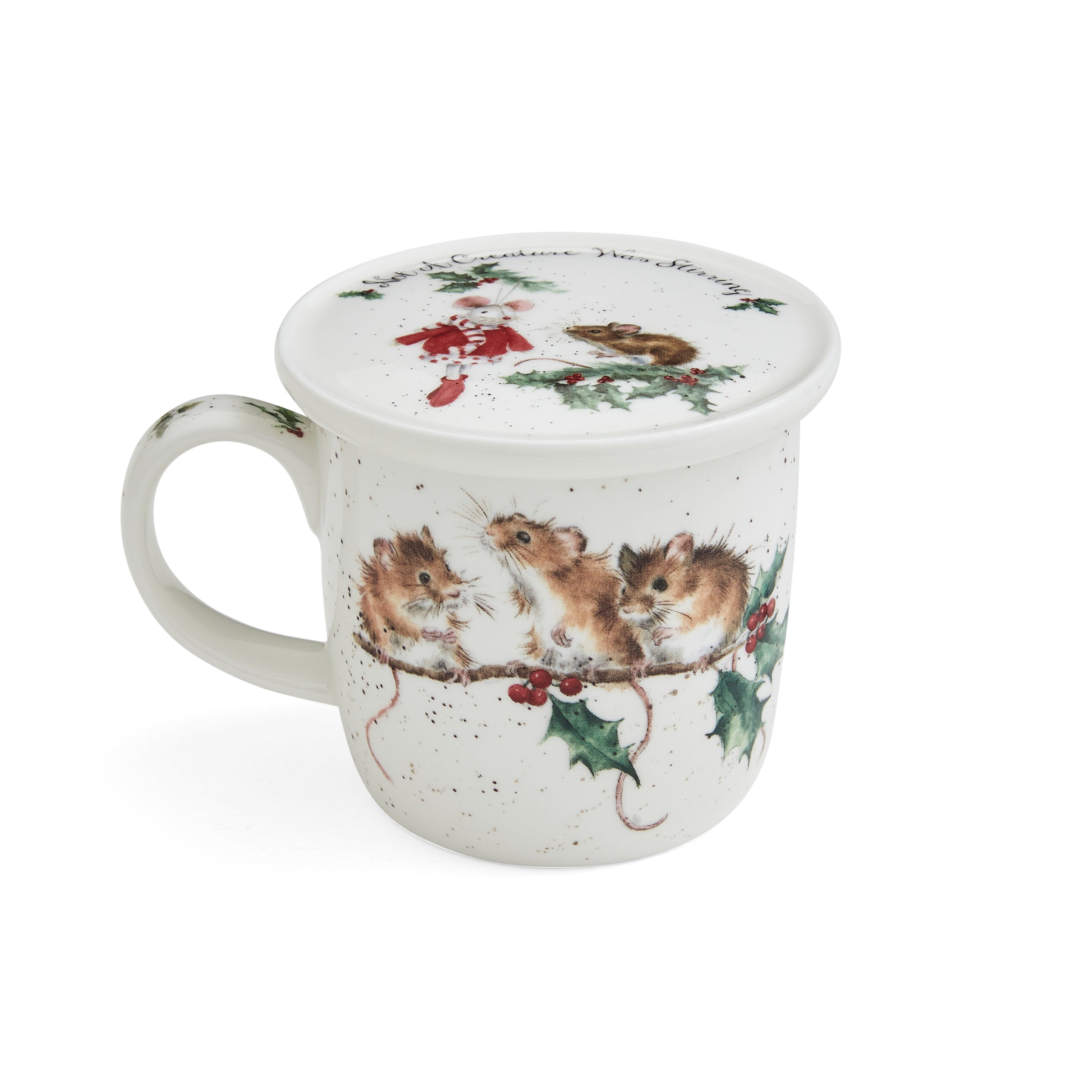 WreWrendale Designs - Christmas Collectionsndale Designs Coloured Collection Winter Mice (Mice) Mug 0.31L 
Coaster 9.5cm Boxed Set