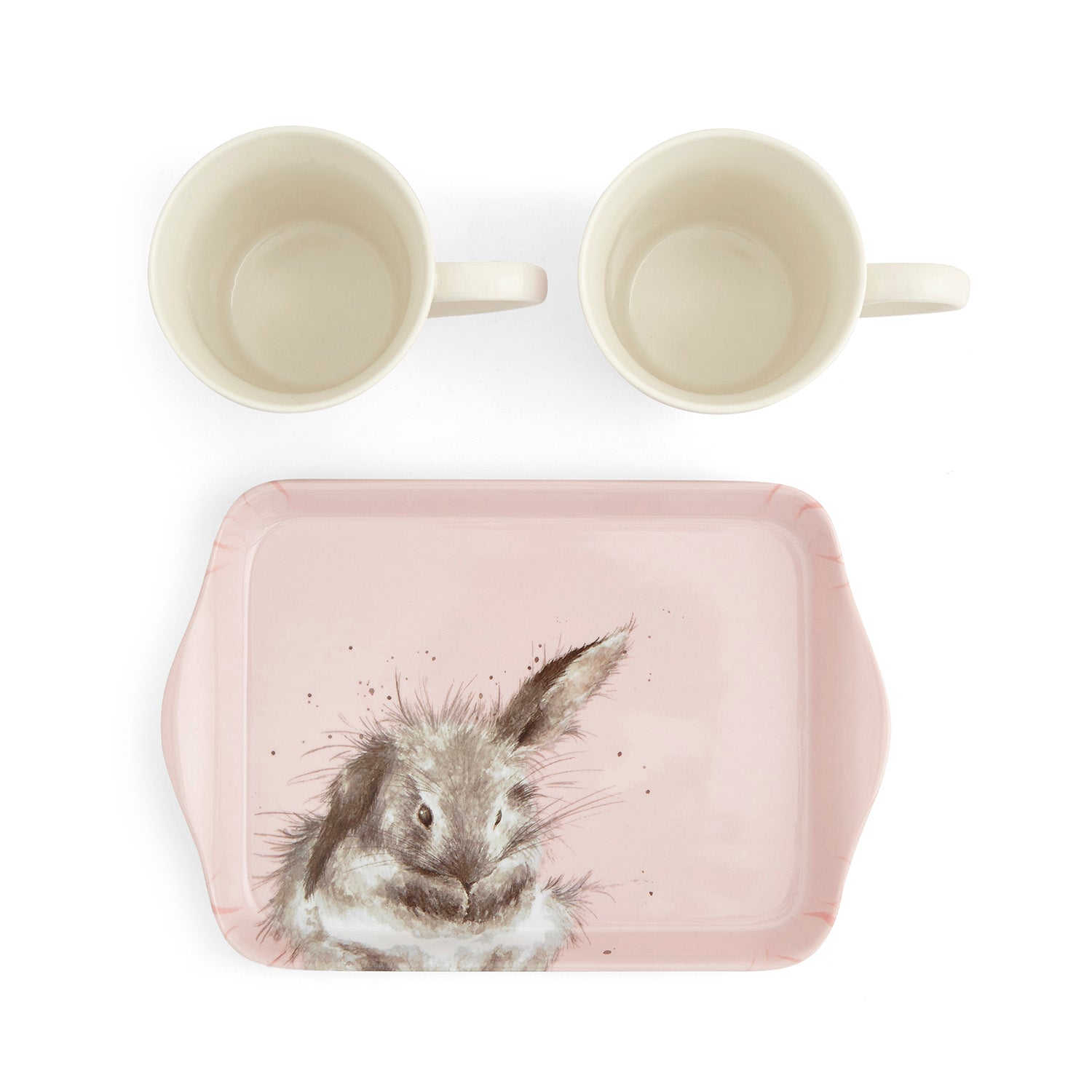 Wrendale Designs Coloured Collection Lap Tray Mug 0.18L 
Tray 21 x 14cm Single