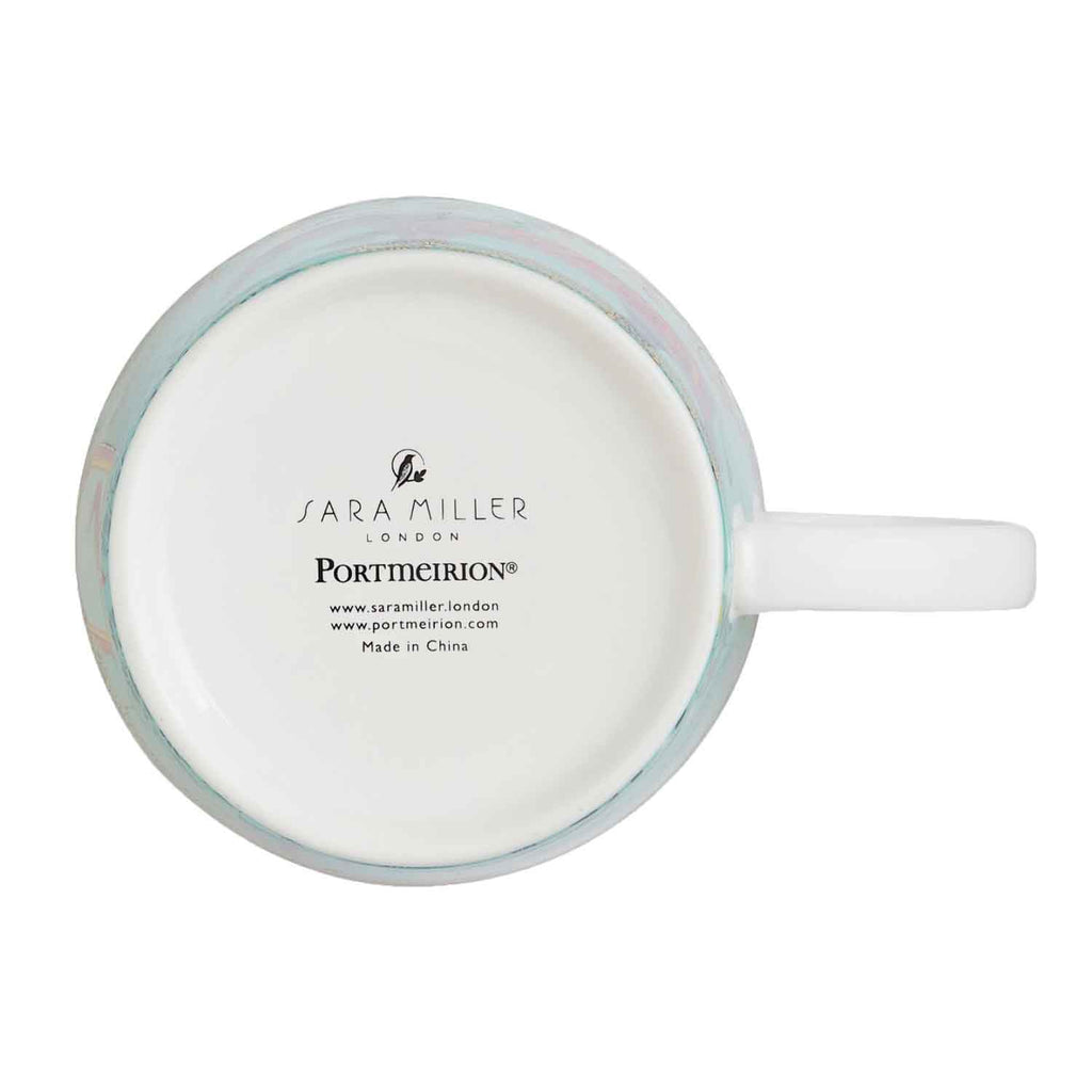 Sara Miller London Artisanne Noir Collection Mug - Lattice Window's - Indigo 0.34L Single