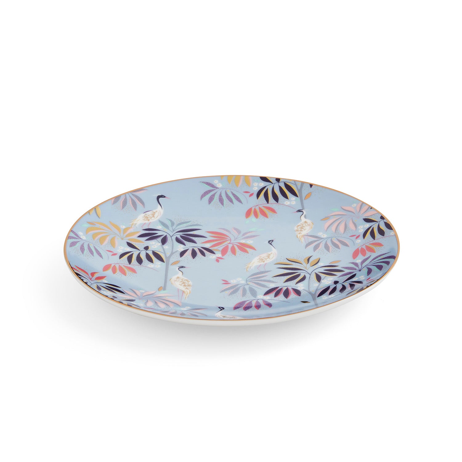 Sara Miller London Artisanne Noir Collection Cake Plates - Set of 4 Assorted 20cm Boxed Set