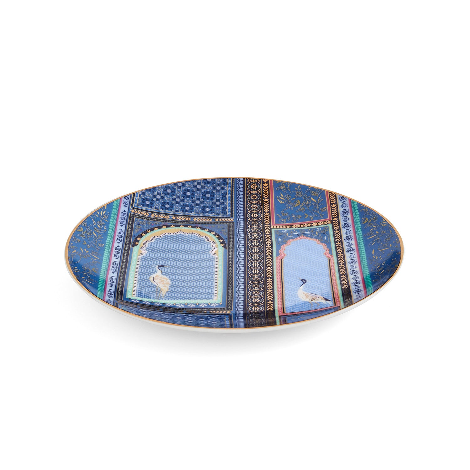 Sara Miller London Artisanne Noir Collection Cake Plates - Set of 4 Assorted 20cm Boxed Set