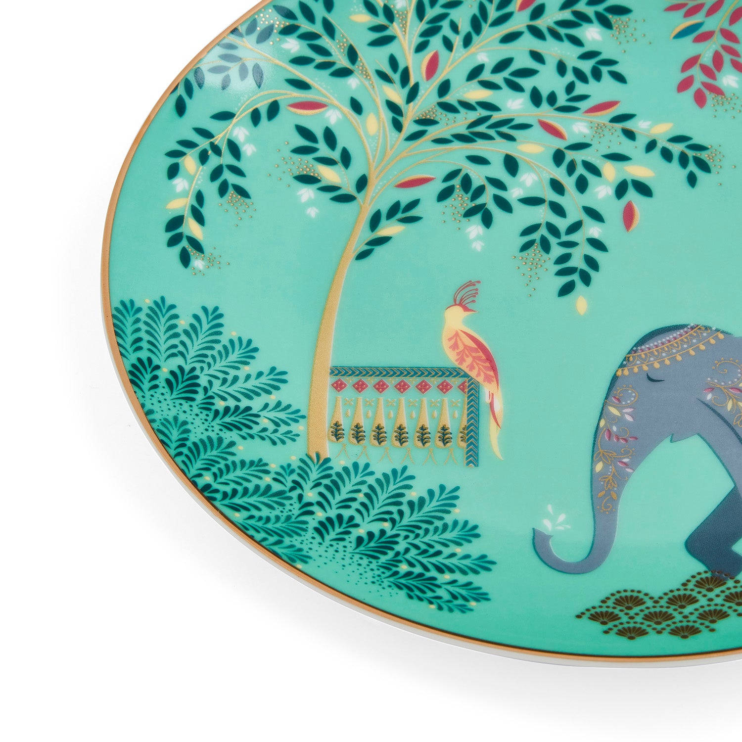 Sara Miller London Artisanne Noir Collection Cake Plates - Set of 4 Assorted 20cm Boxed Set