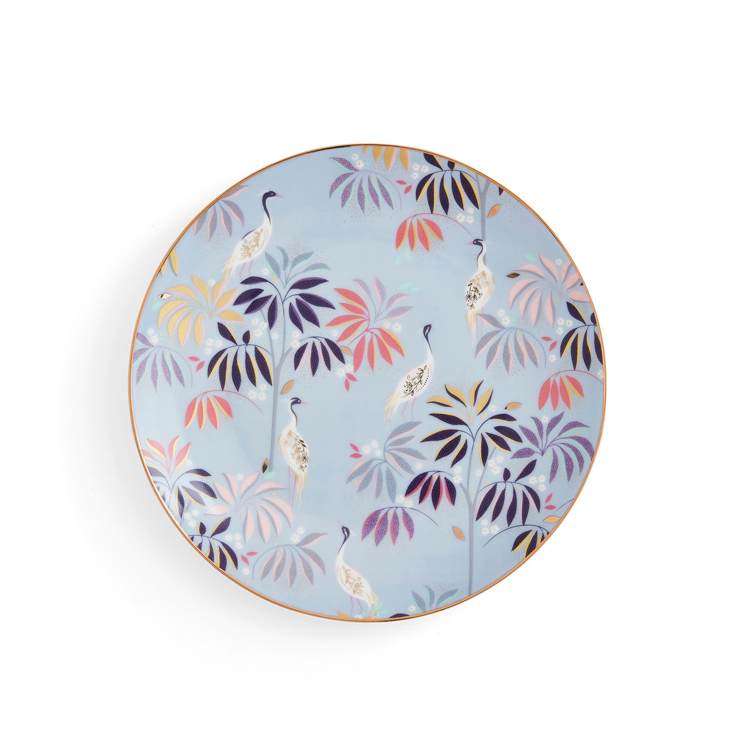 Sara Miller London Artisanne Noir Collection Cake Plates - Set of 4 Assorted 20cm Boxed Set
