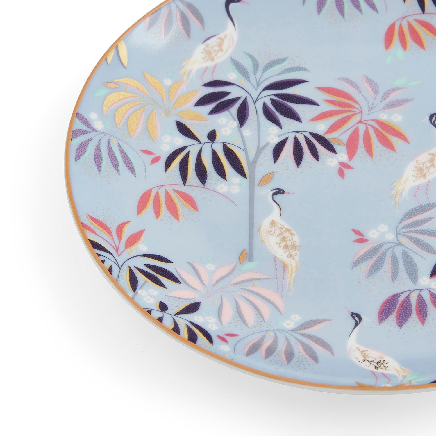 Sara Miller London Artisanne Noir Collection Cake Plates - Set of 4 Assorted 20cm Boxed Set
