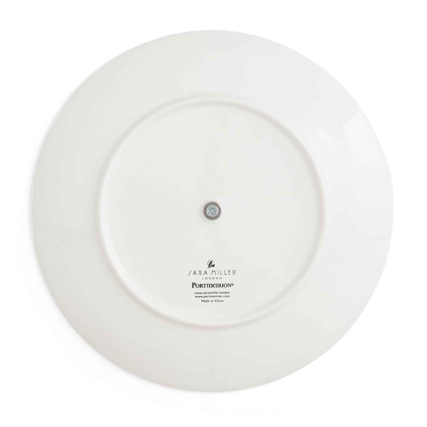 Sara Miller London India Collection 3 Tiered Cake Stand - Crane Garden - Sky Blue 27cm, 20cm, 15cm Boxed Set