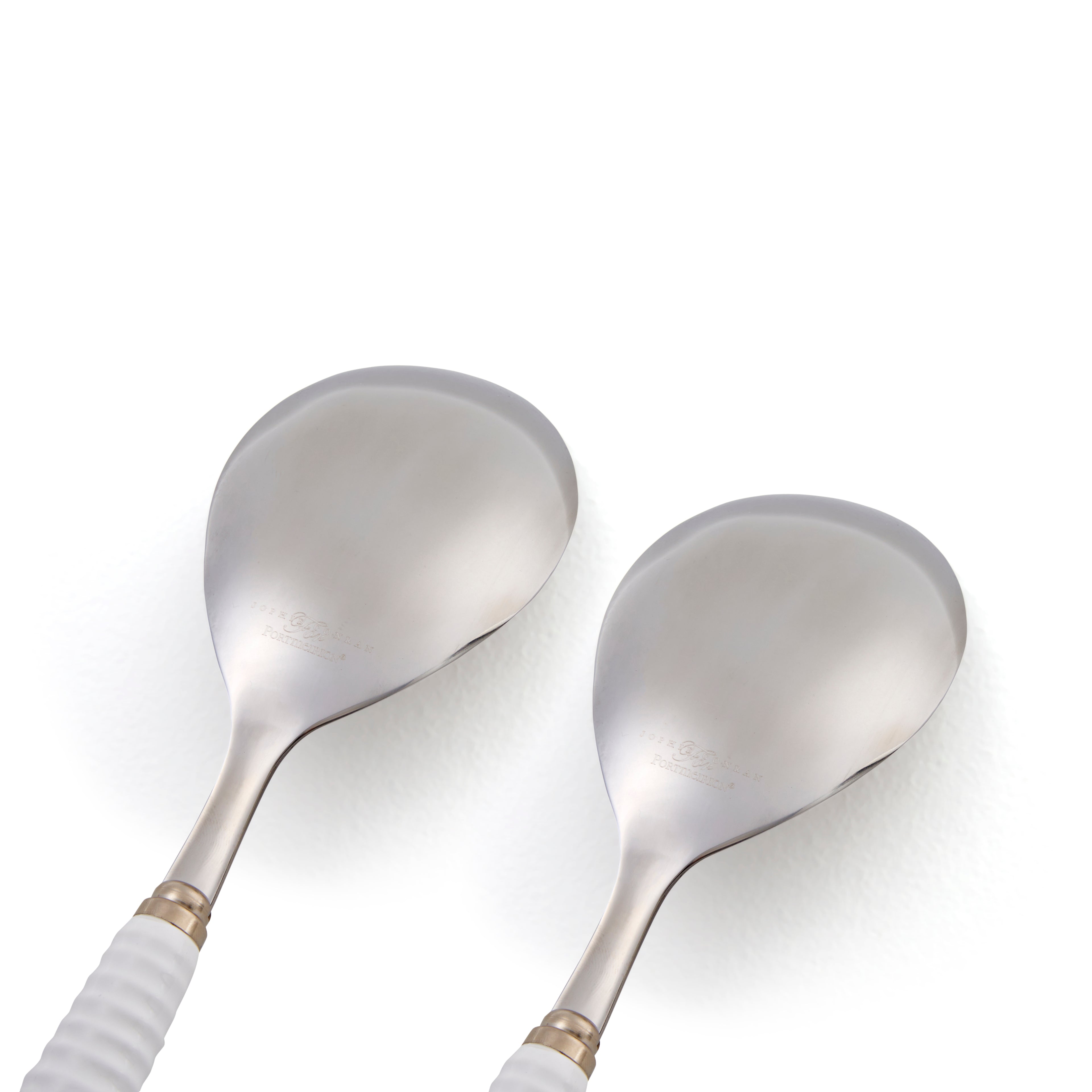 Sophie Conran for Portmeirion Salad Servers (pair spoons) - Silver 25cm Boxed Set