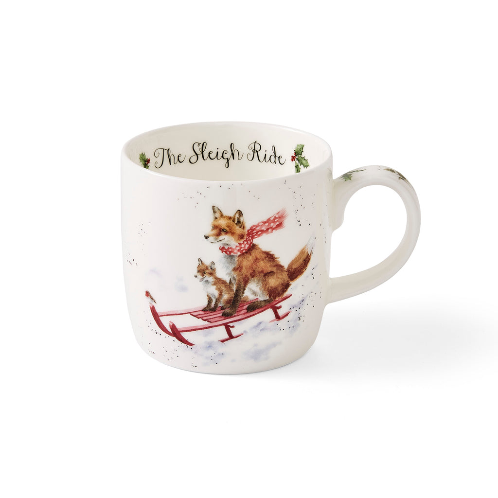 WreWrendale Designs - Christmas Collectionsndale Designs Coloured Collection Sleigh Ride (Fox) 0.31L Set of 6