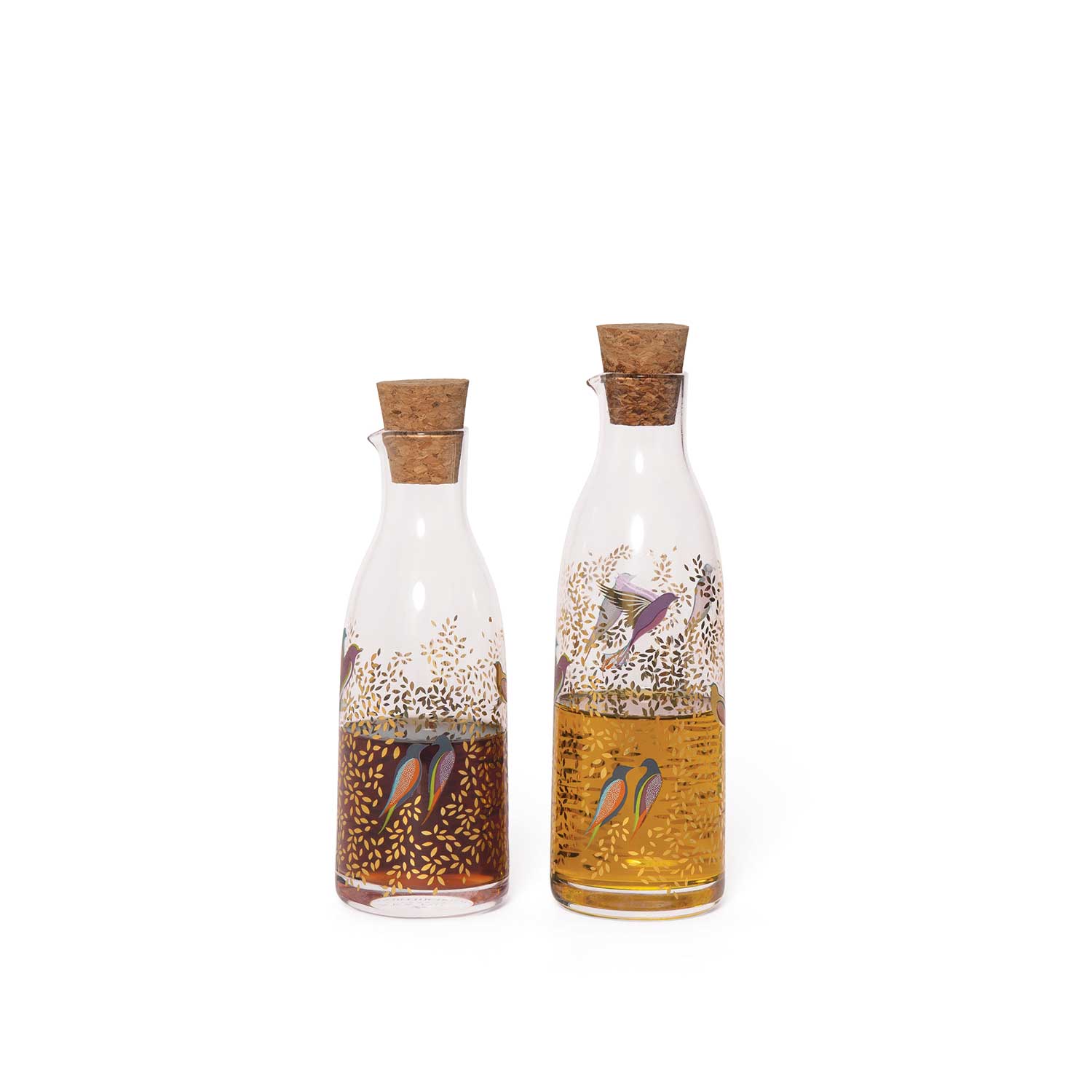 Sara Miller London Artisanne Noir Collection Oil & Vinegar Oil - H 17.6cm / 290ml
Vinegar - H 15.5cm / 230ml Boxed Set