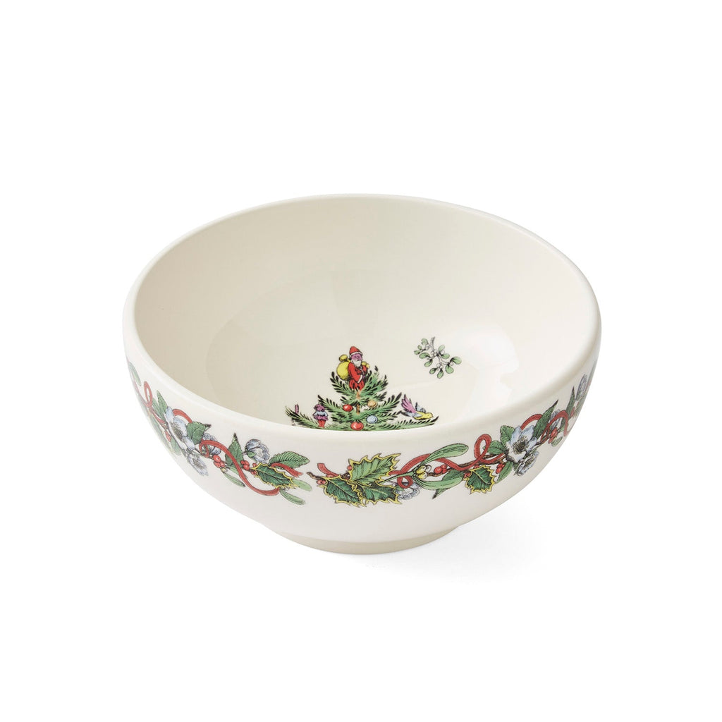 Spode Christmas Tree Wreath Medium Serving Bowl Set of 4/14 cm