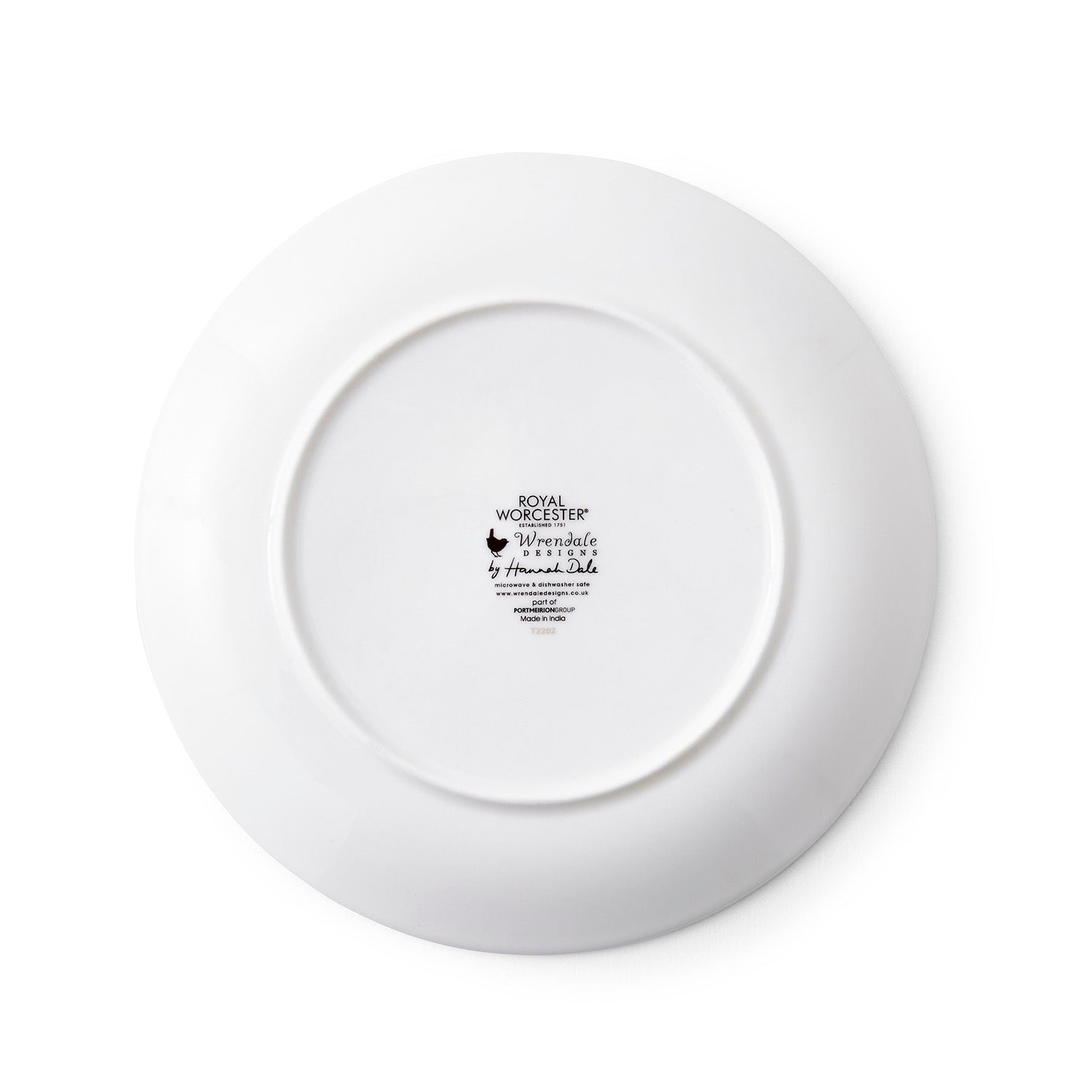 Wrendale Designs Coupe Plates - Set of 4 (Badger, Hedgehog, Fox, Owl) 21cm Set of 4