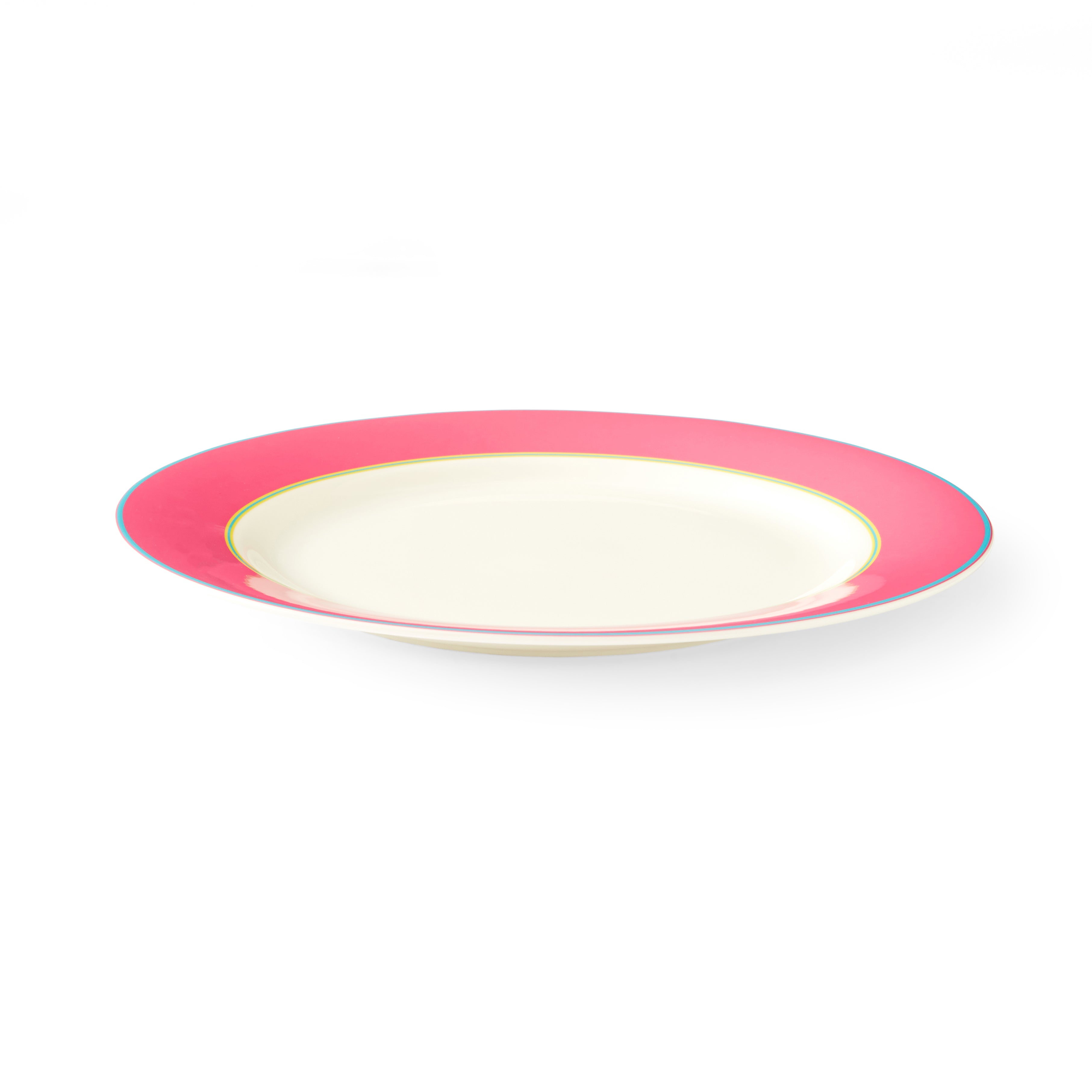 Kit Kemp Dinner Plate - Pink 29cm Set of 4