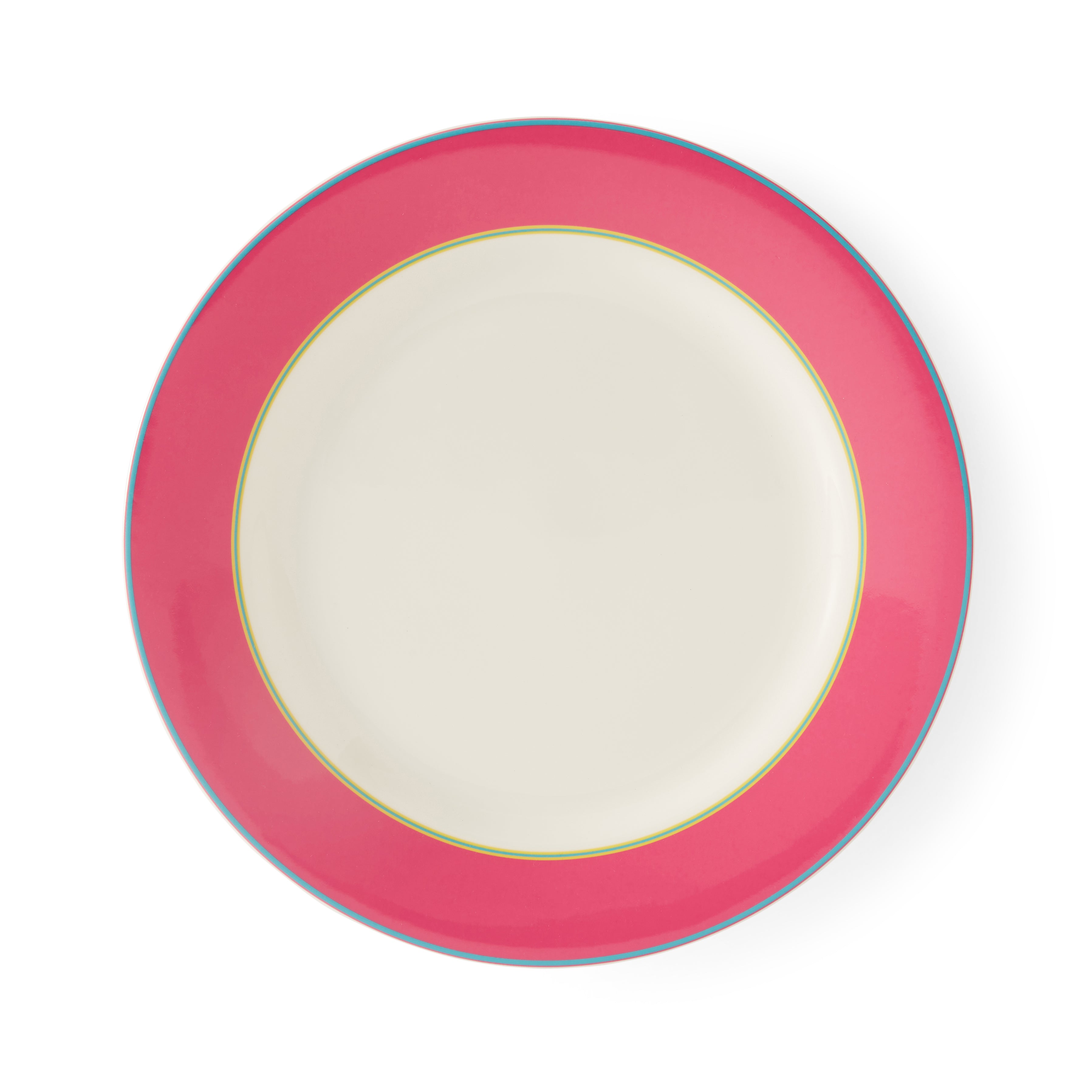 Kit Kemp Dinner Plate - Pink 29cm Set of 4
