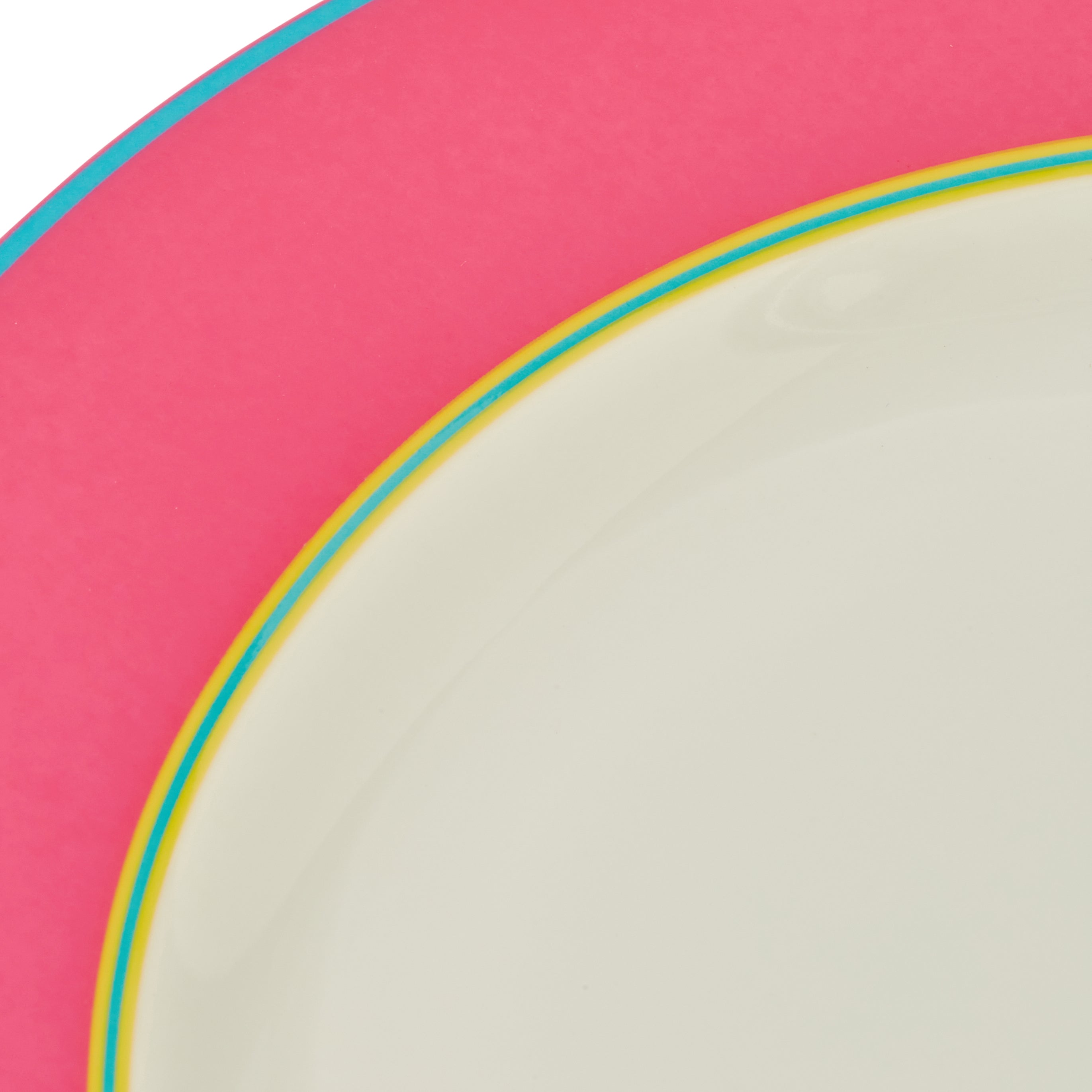 Kit Kemp Side Plate - Pink 24cm Set of 4