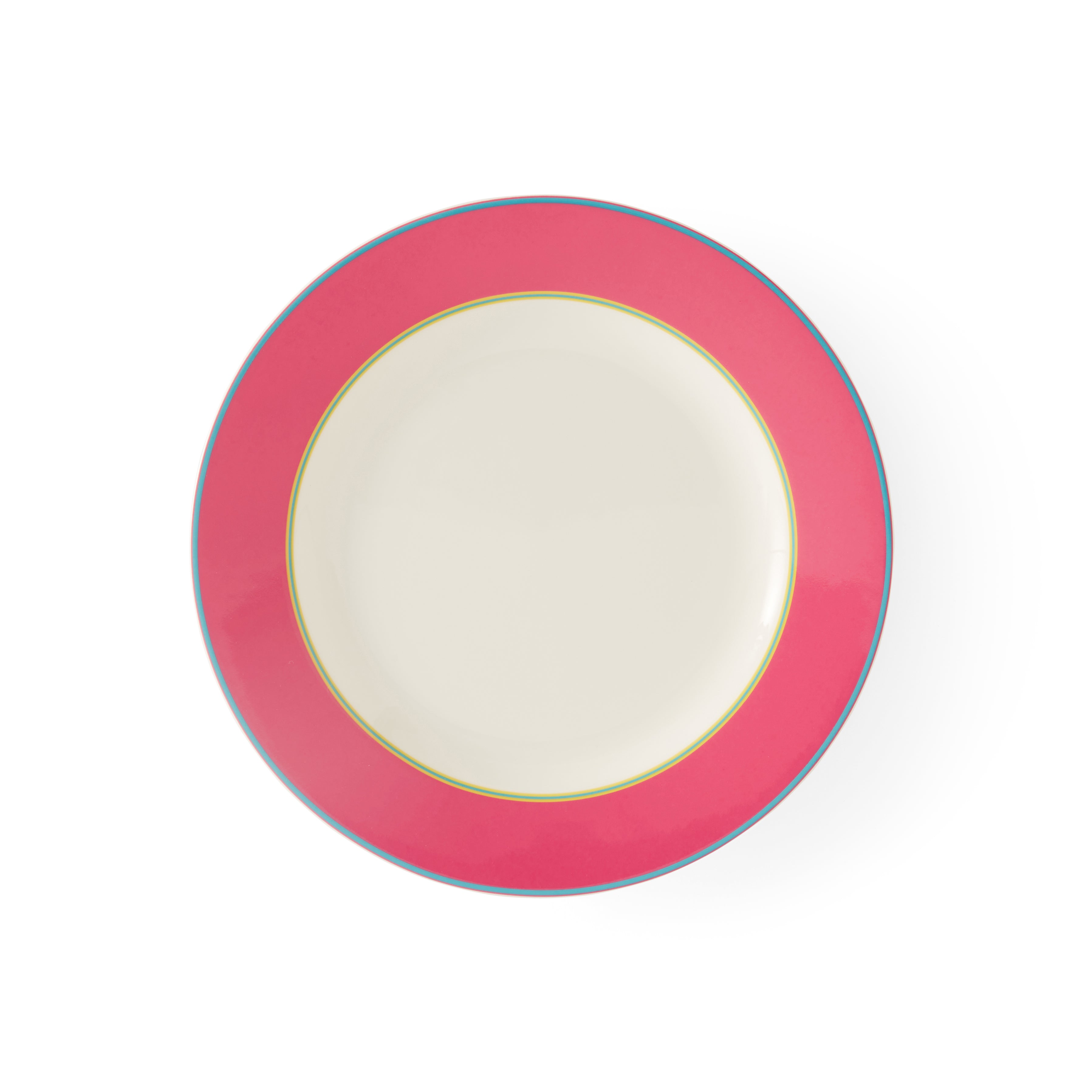 Kit Kemp Side Plate - Pink 24cm Set of 4