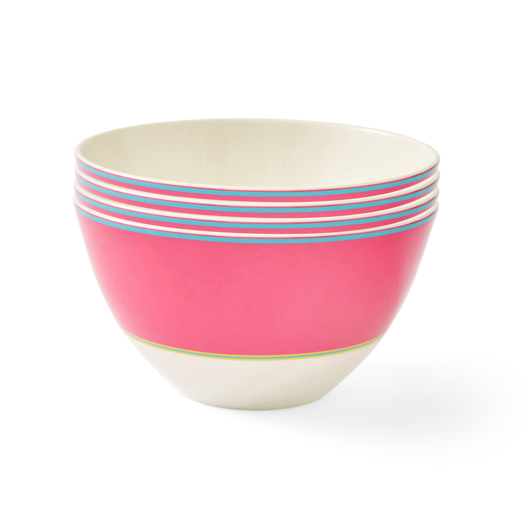 Kit Kemp Bowl - Pink 15cm Set of 4
