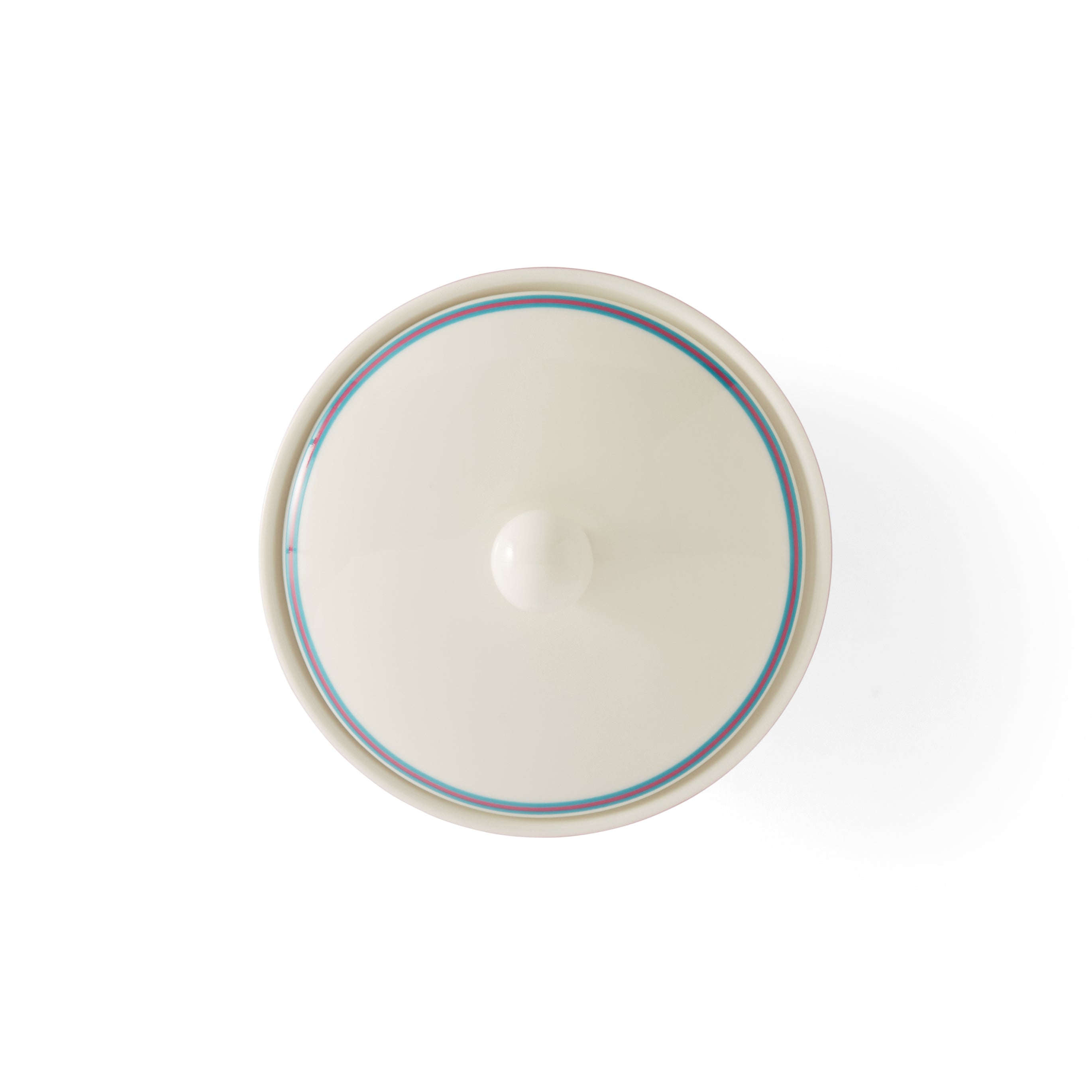 Covered Sugar Bowl - Pink 0.34L Single