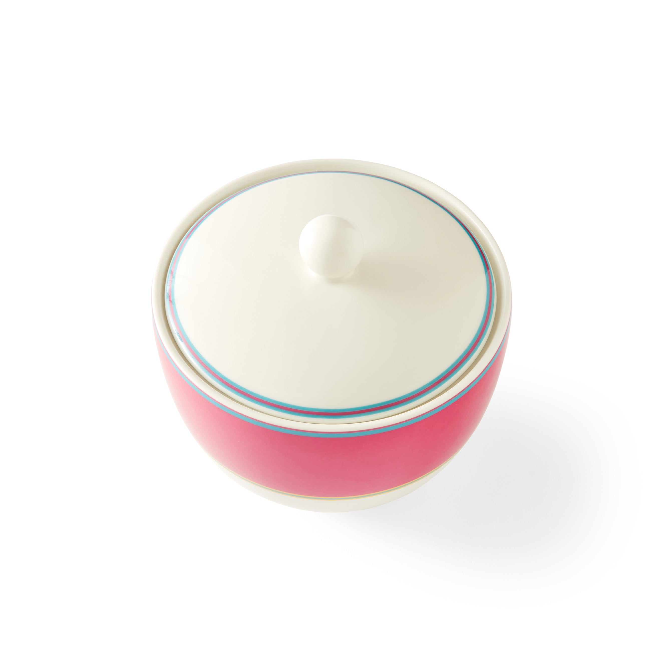 Covered Sugar Bowl - Pink 0.34L Single