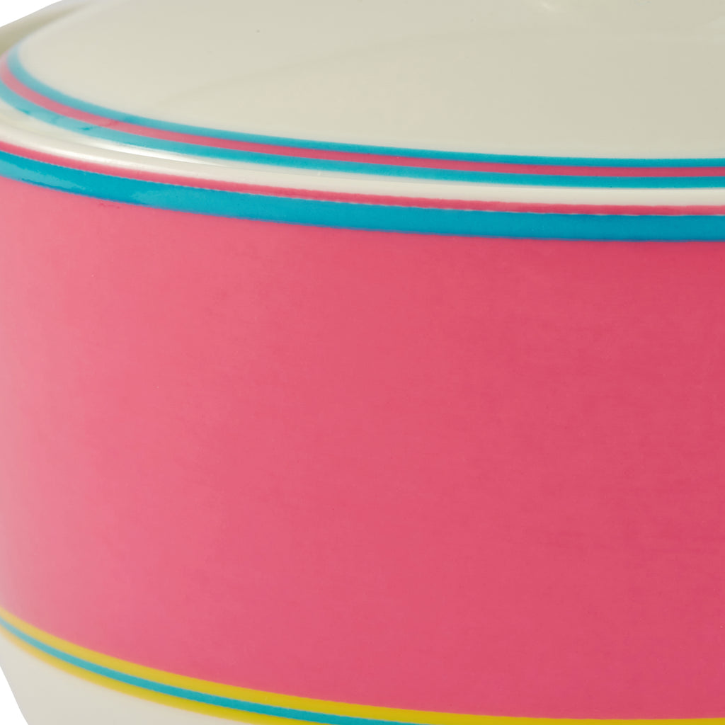 Covered Sugar Bowl - Pink 0.34L Single